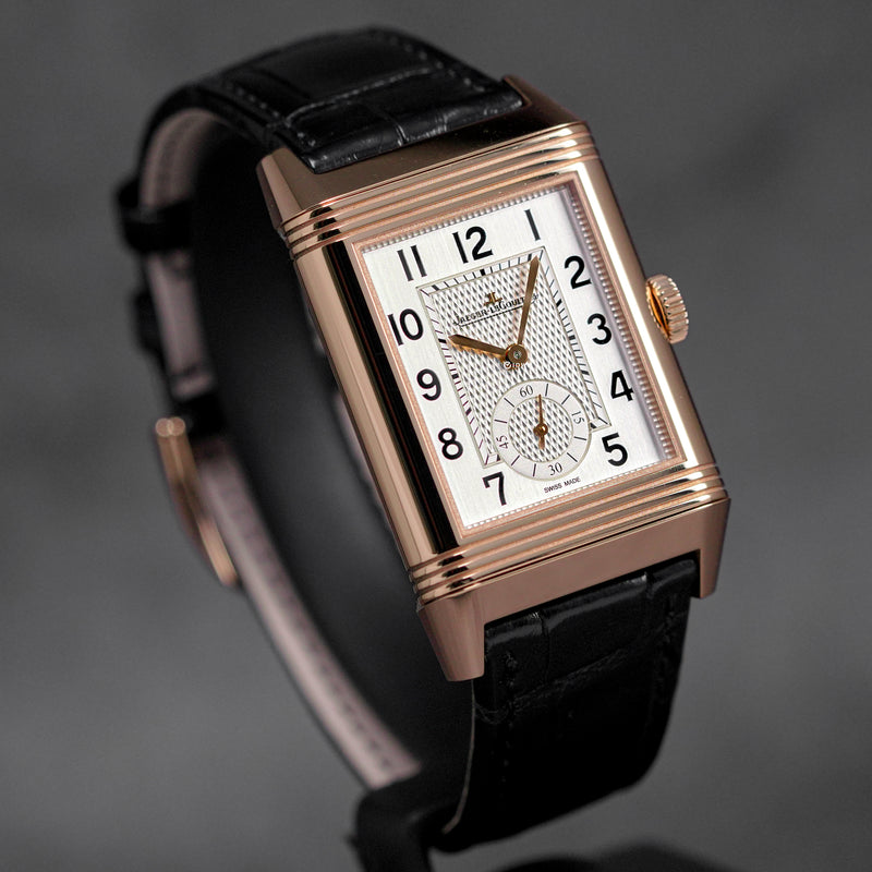 REVERSO CLASSIC DUOFACE SMALL SECONDS L ROSEGOLD SILVER DIAL (2023)