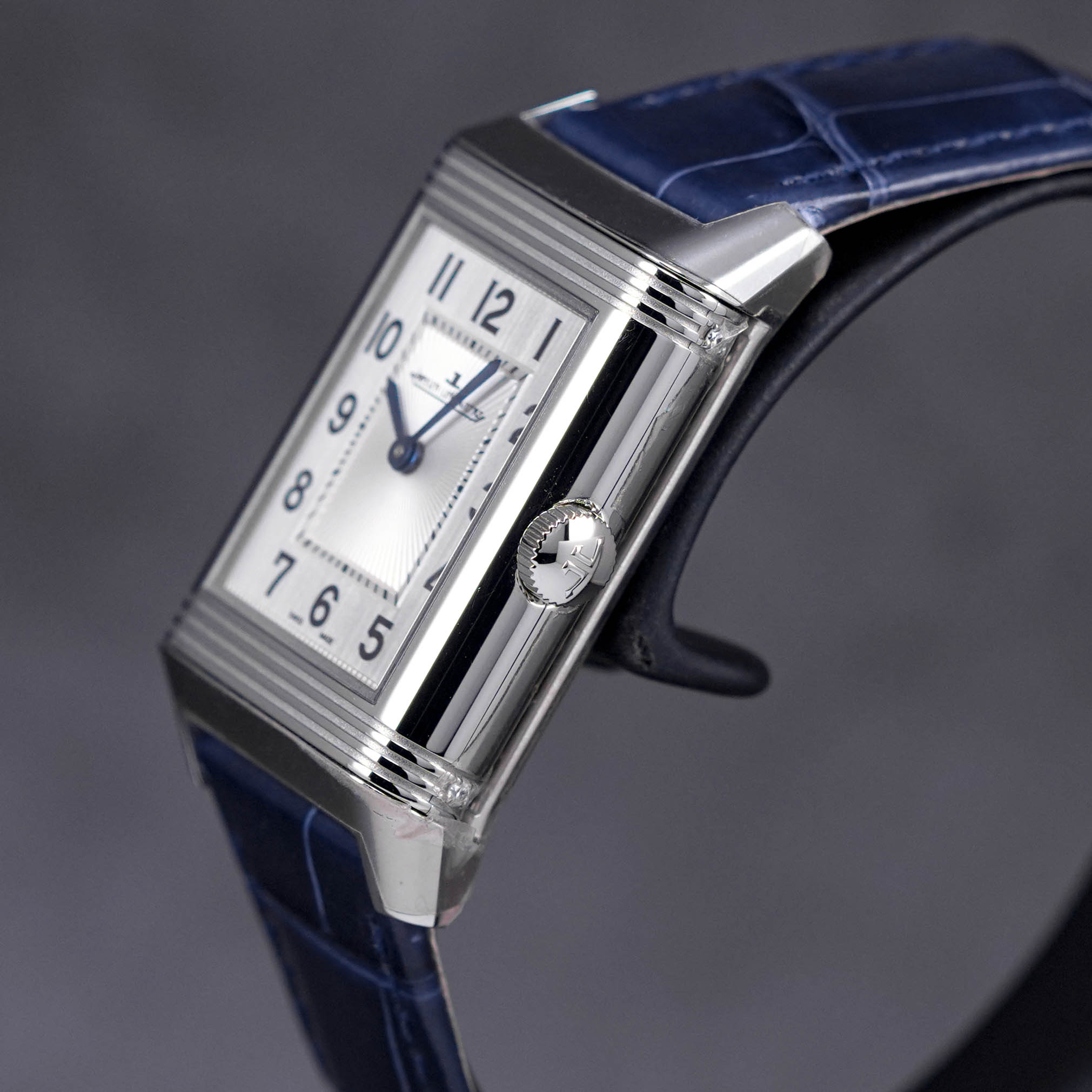 REVERSO CLASSIC DUETTO M DIAMOND BEZEL SILVER DIAL (2021)