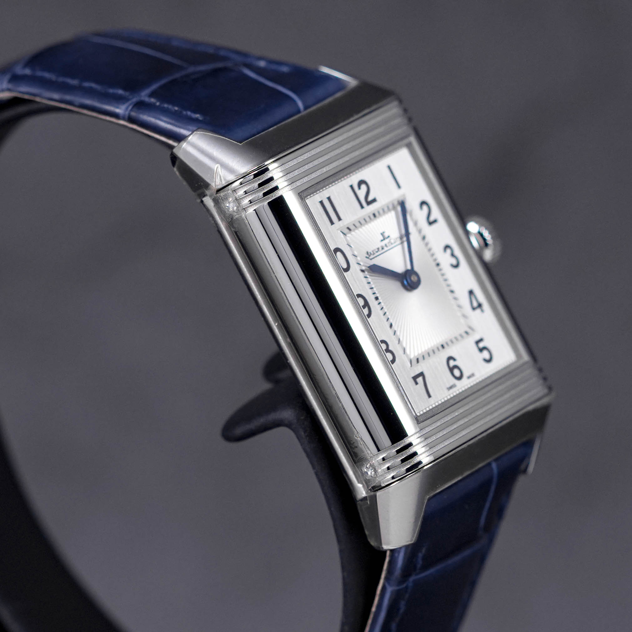 REVERSO CLASSIC DUETTO M DIAMOND BEZEL SILVER DIAL (2021)