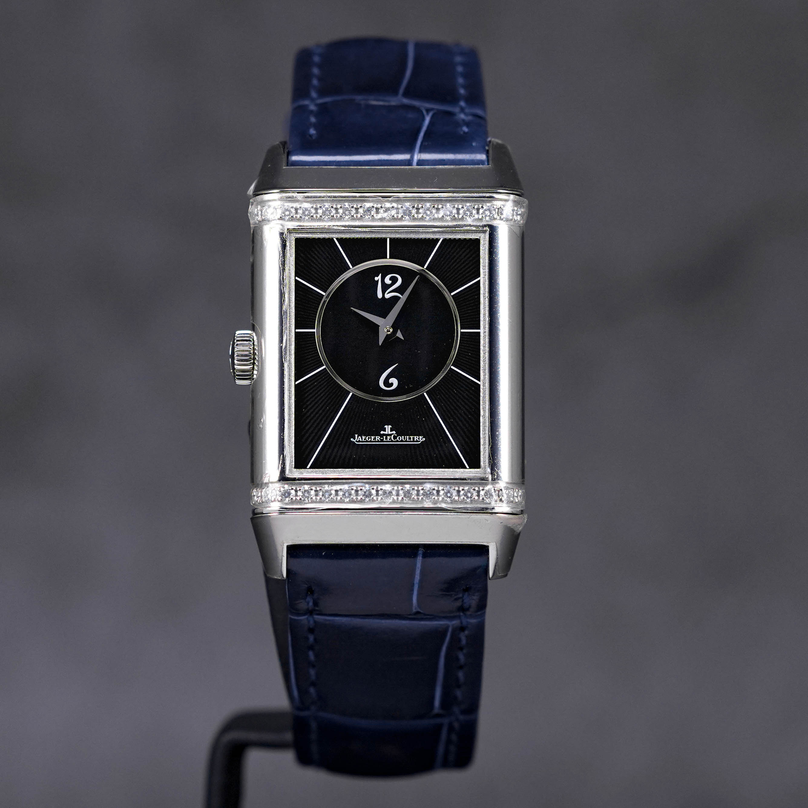 REVERSO CLASSIC DUETTO M DIAMOND BEZEL SILVER DIAL (2021)