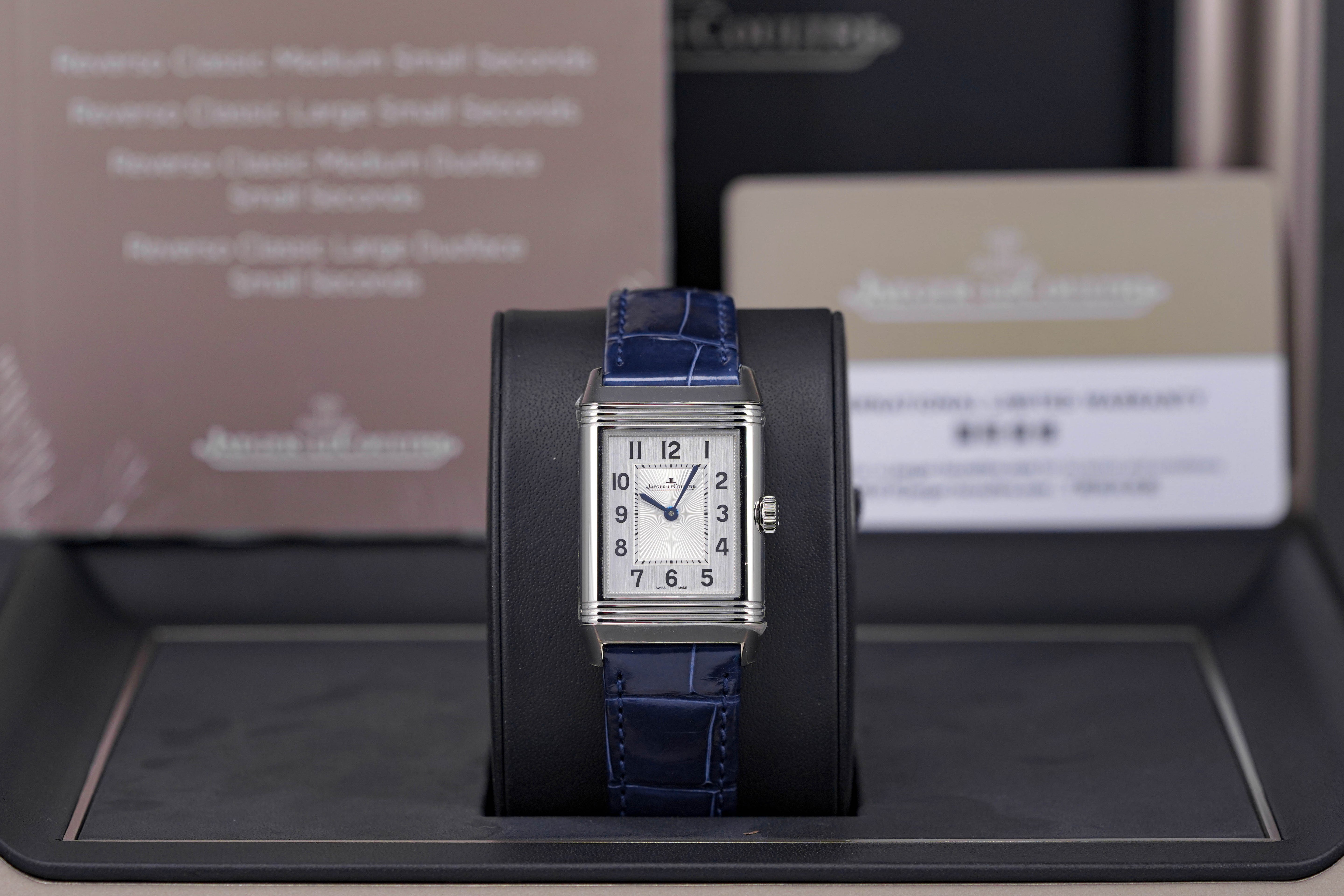 REVERSO CLASSIC DUETTO M DIAMOND BEZEL SILVER DIAL (2021)