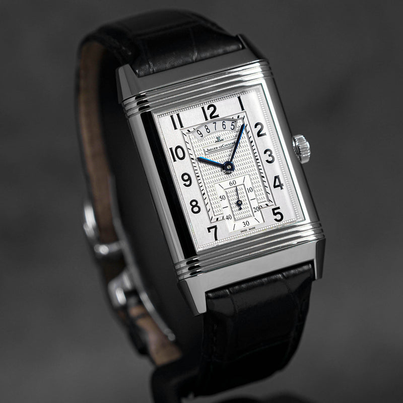 GRANDE REVERSO DUOFACE DAY & NIGHT SILVER DIAL (UNDATED)