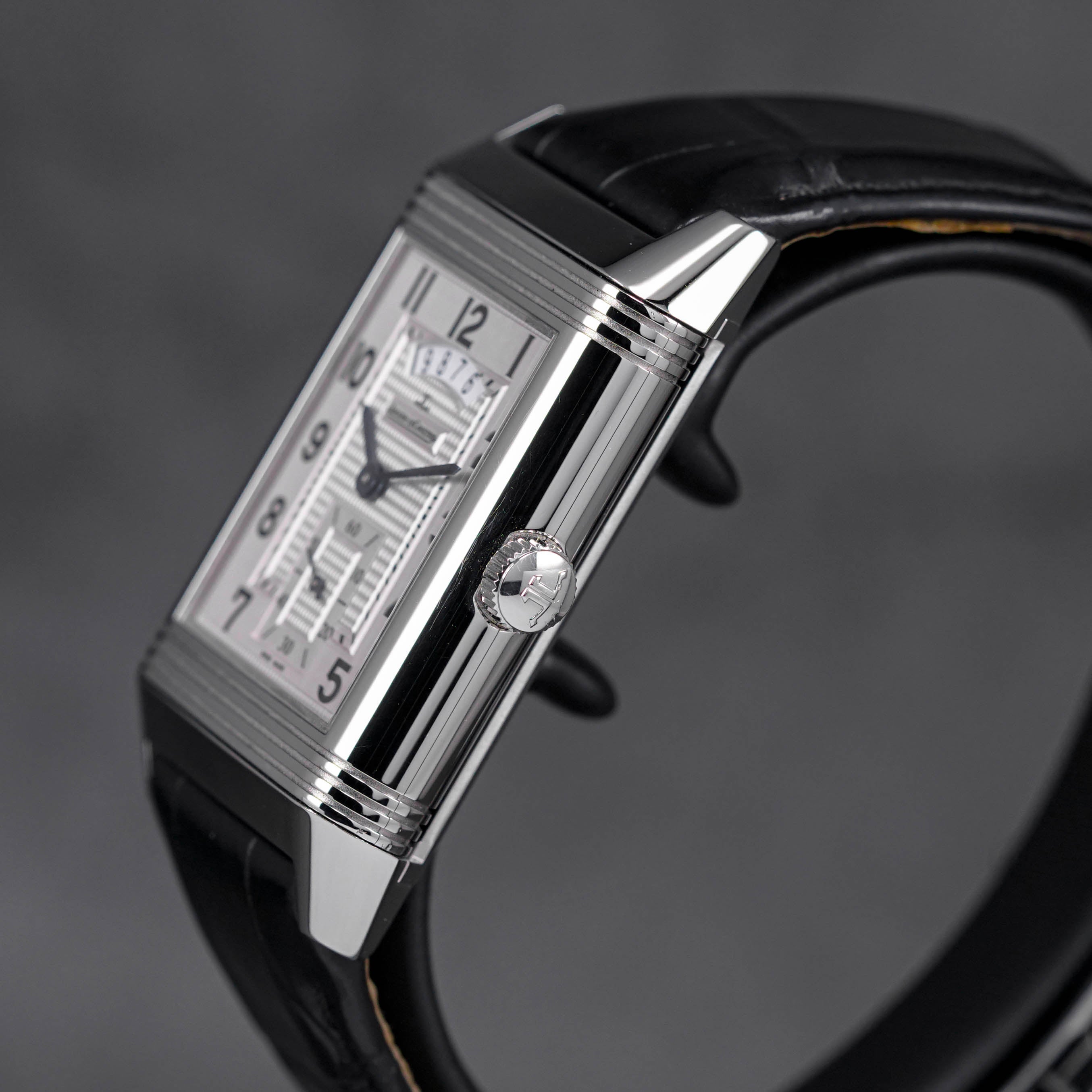 GRANDE REVERSO DUOFACE DAY & NIGHT SILVER DIAL (UNDATED)