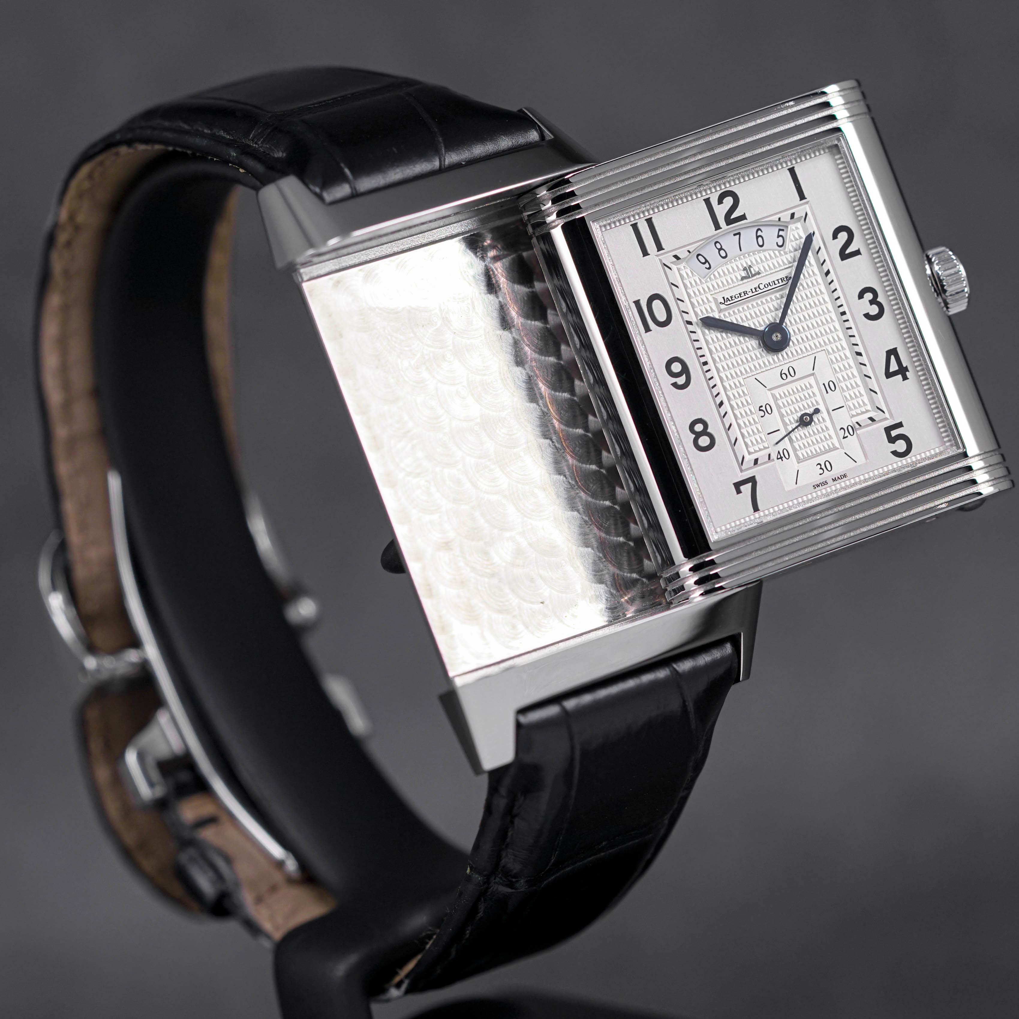 GRANDE REVERSO DUOFACE DAY & NIGHT SILVER DIAL (UNDATED)