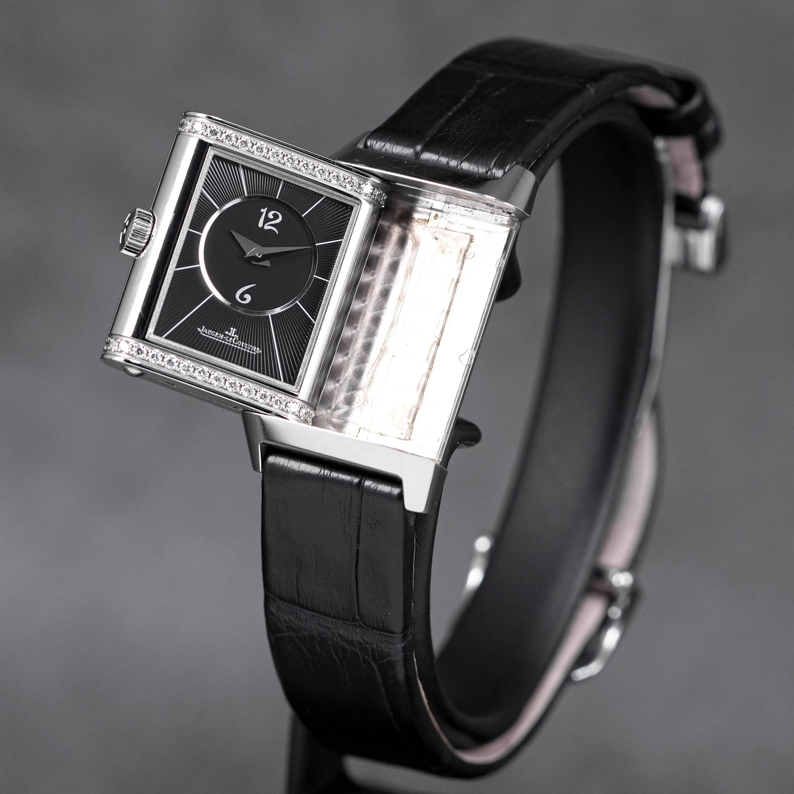 REVERSO CLASSIC SMALL DUETTO DIAMOND BEZEL (2018)