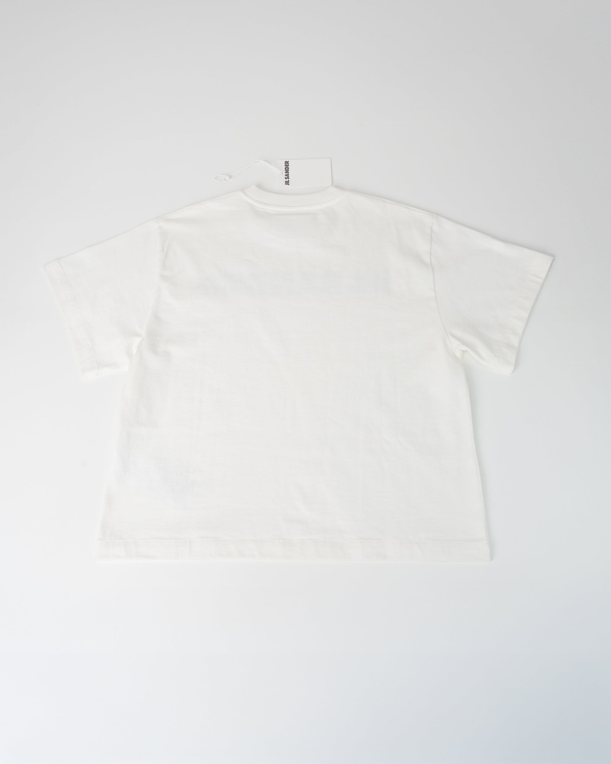 【関税&送料込】Jil Sander White Cotton T-Shirt Jil Sander - long sleeve cotton t-shirt Ivory - The Corner