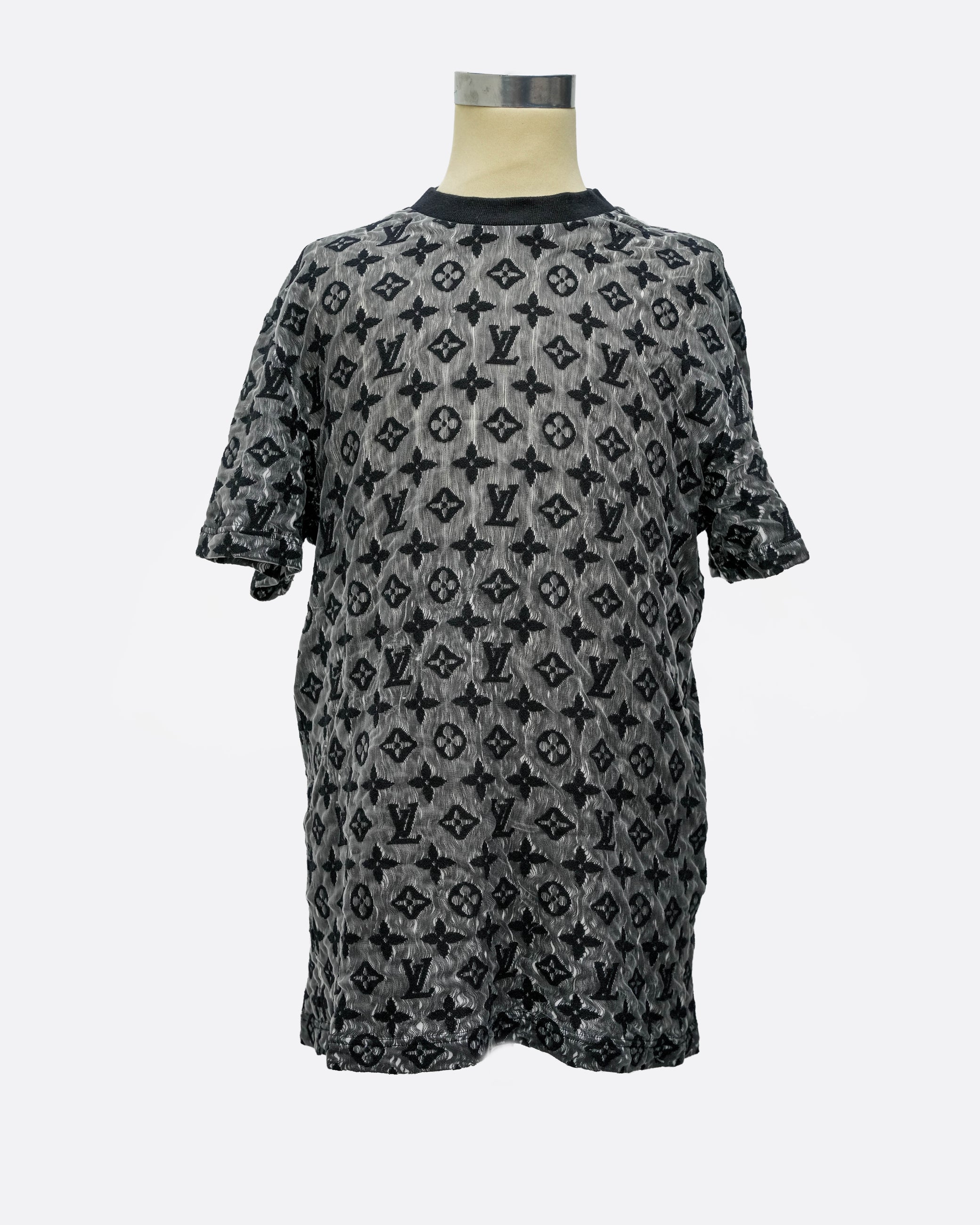 MONOGRAM 22AW T-SHIRT BLACK SIZE L