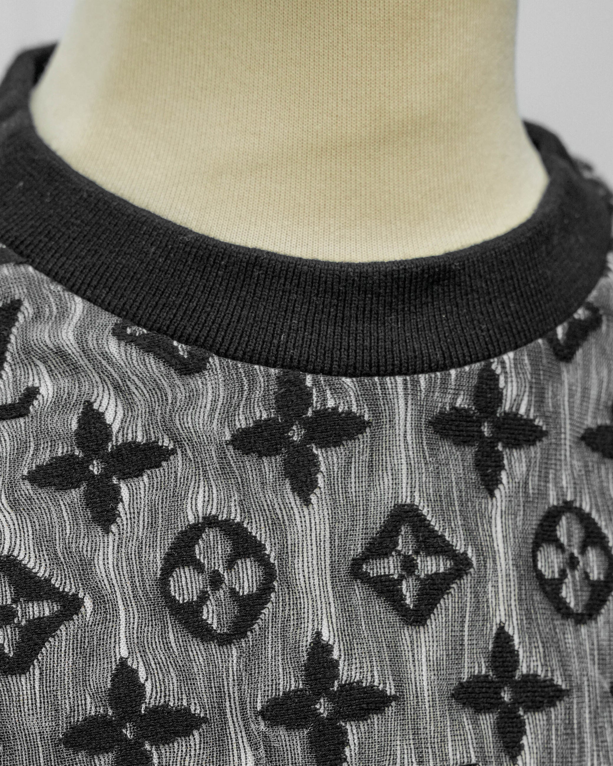 MONOGRAM 22AW T-SHIRT BLACK SIZE L