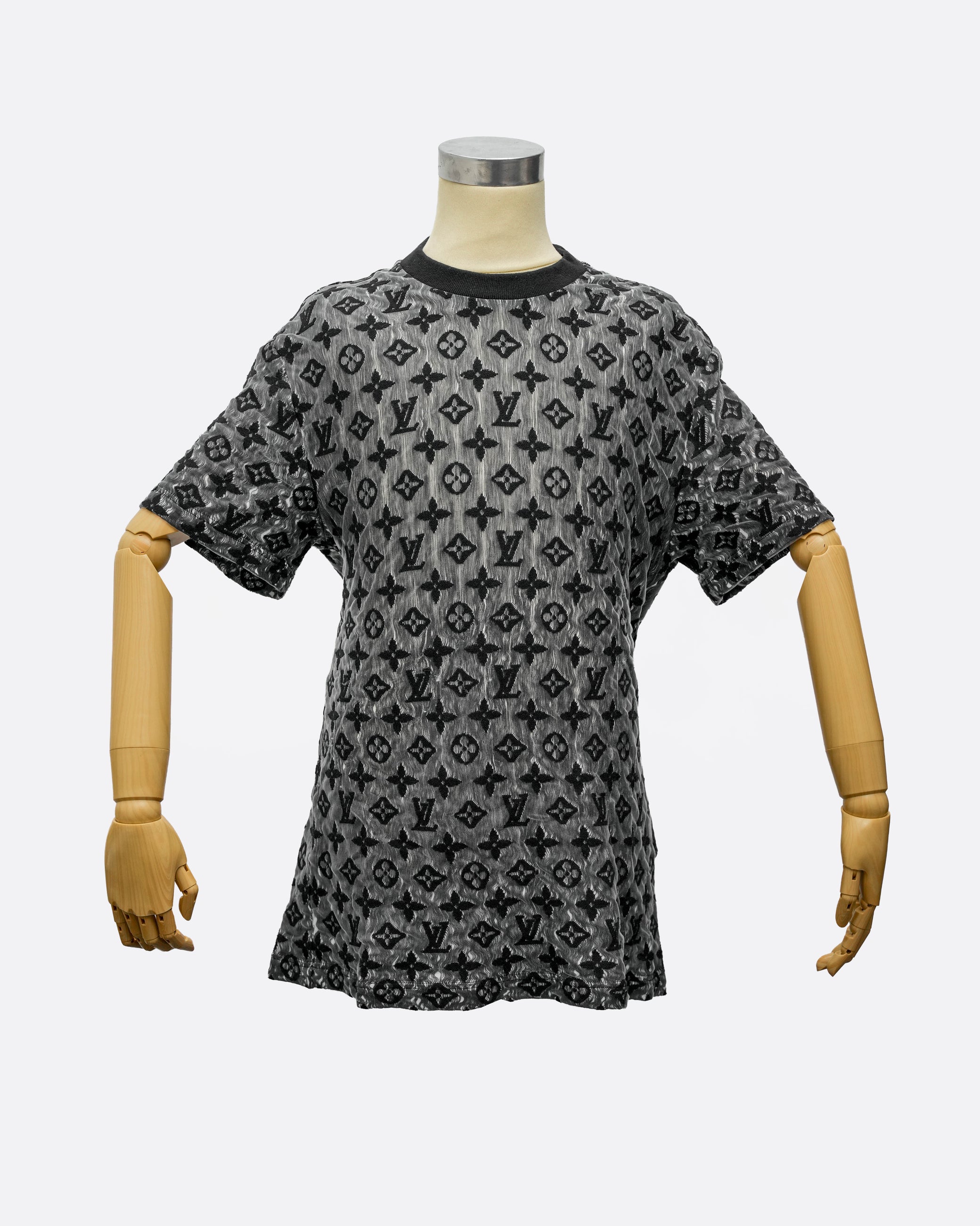 MONOGRAM 22AW T-SHIRT BLACK SIZE L