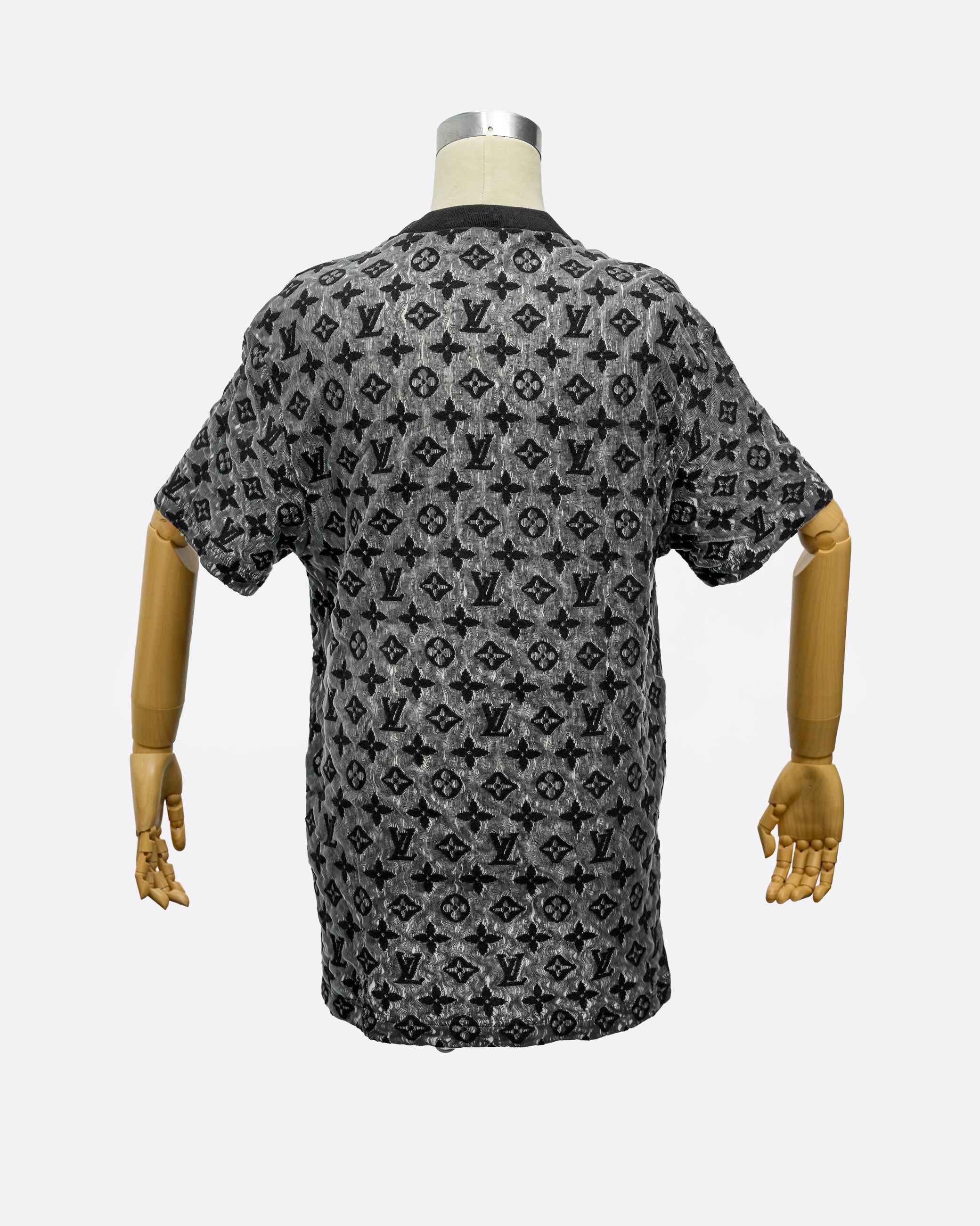 MONOGRAM 22AW T-SHIRT BLACK SIZE L