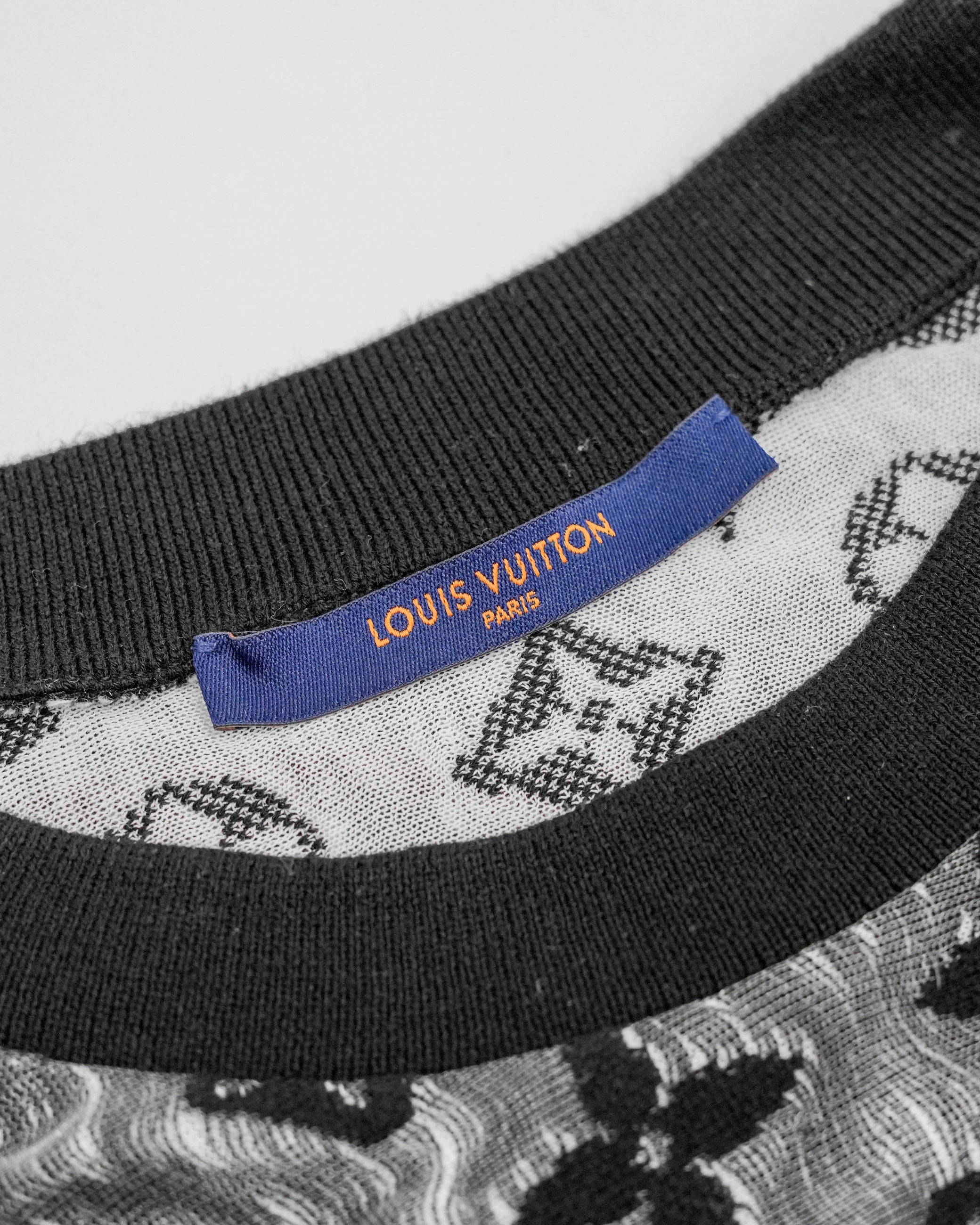 MONOGRAM 22AW T-SHIRT BLACK SIZE L
