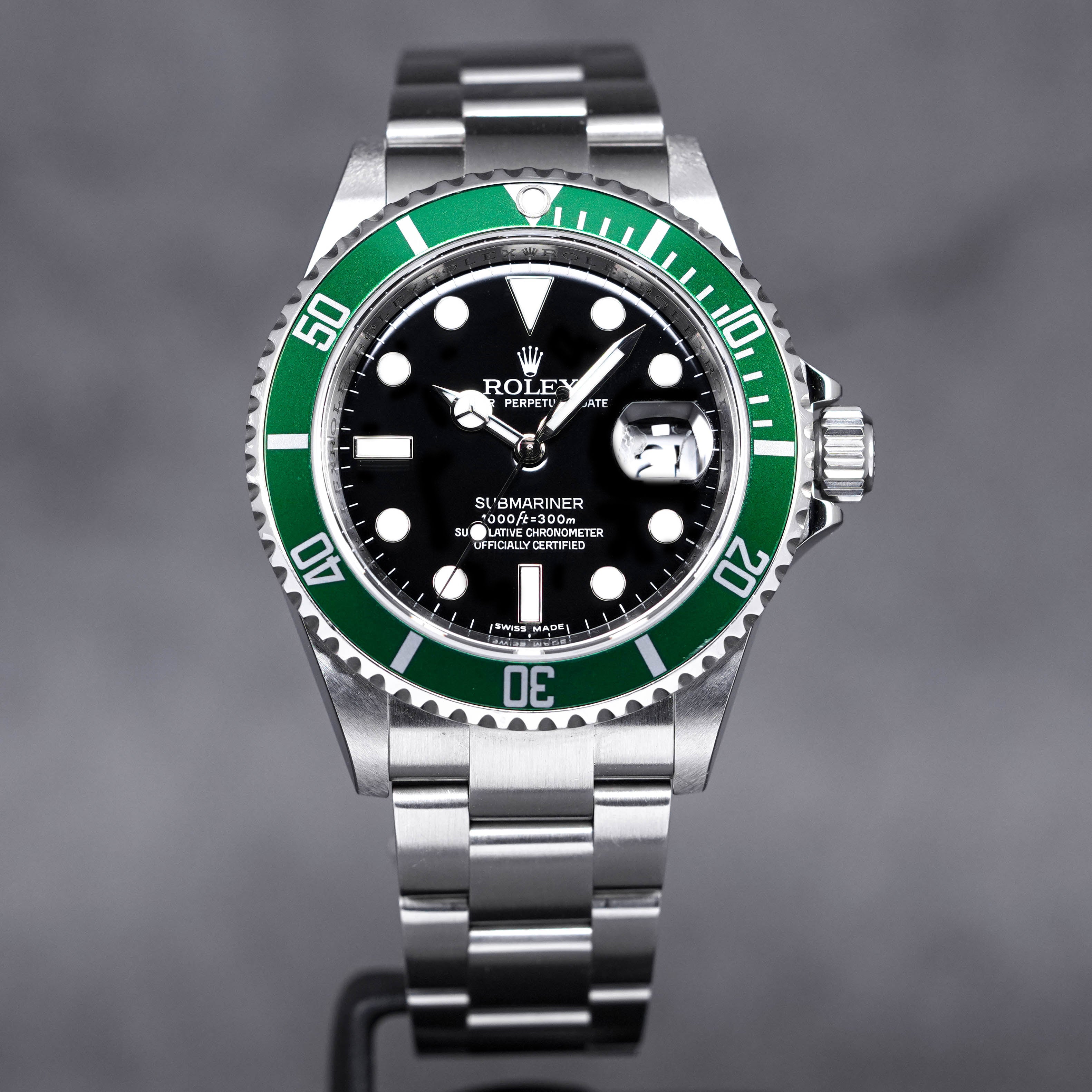 SUBMARINER DATE 40MM KERMIT 'M SERIES-REHAUT' (2008)