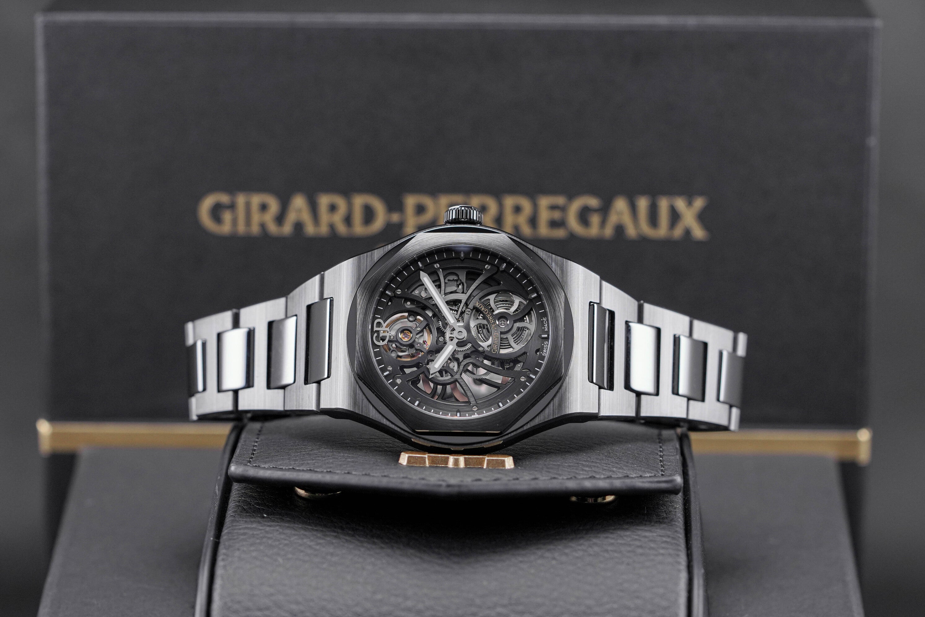 Harga Girard Perregaux Laureato Skeleton Ceramic