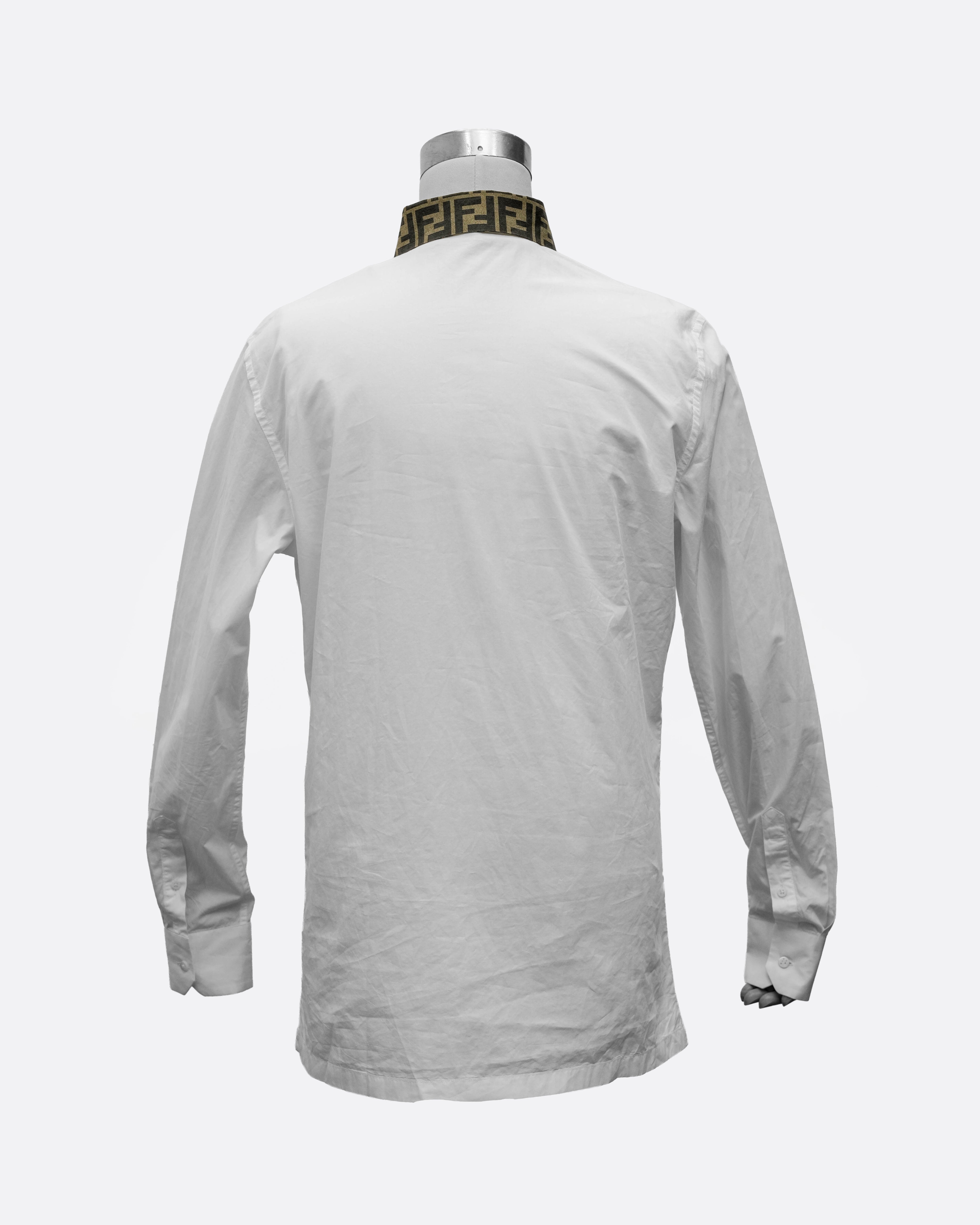 ZUCCA 20 YEARS COTTON SHIRT WHITE SIZE 39