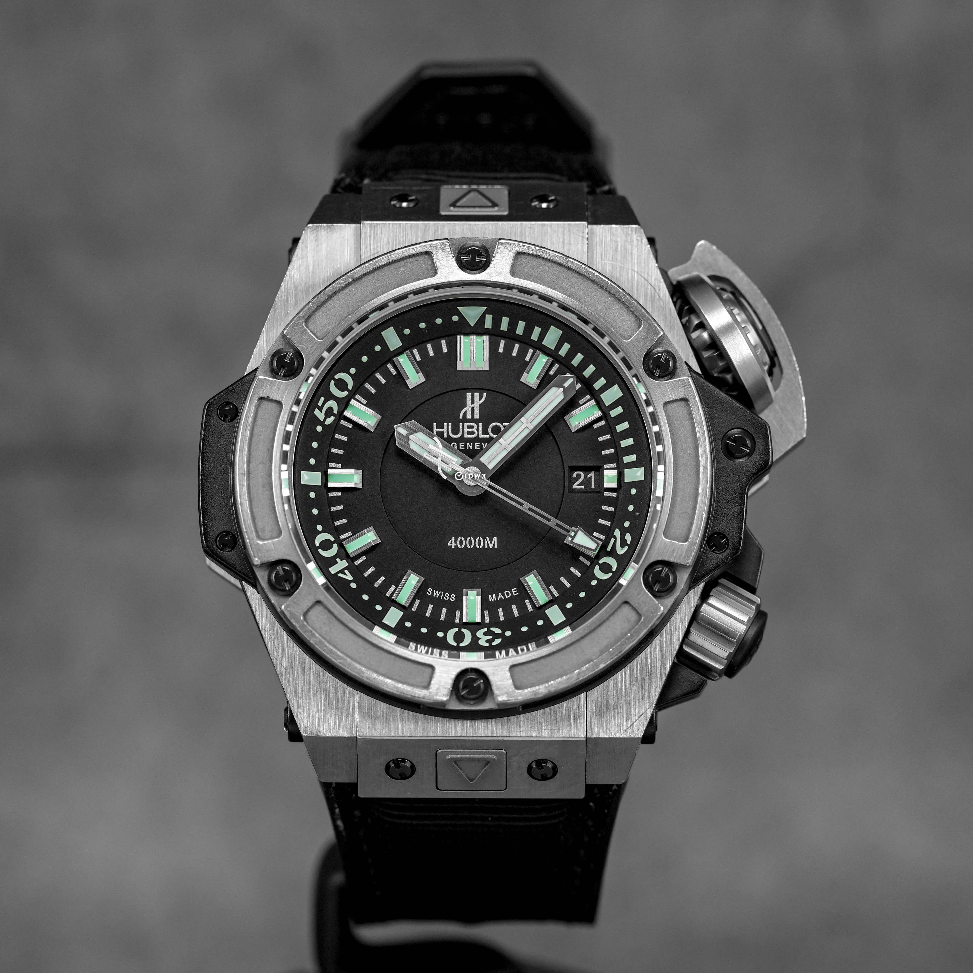 HUBLOT KING POWER 48MM OCEANOGRAPHIC DIVER 4000 'MUSEE DE MONACO