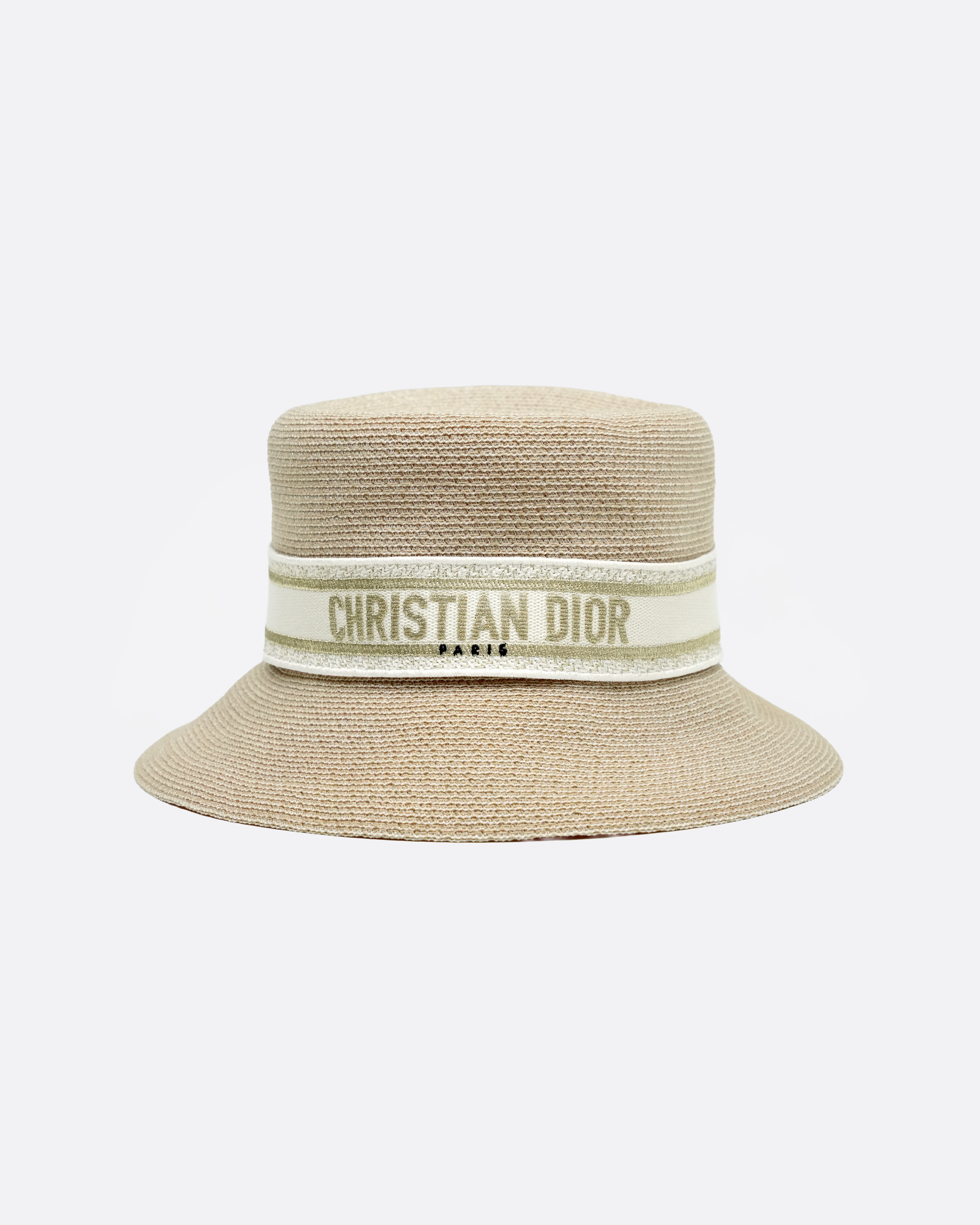 DIORESORT STRAW HAT BEIGE/GOLD