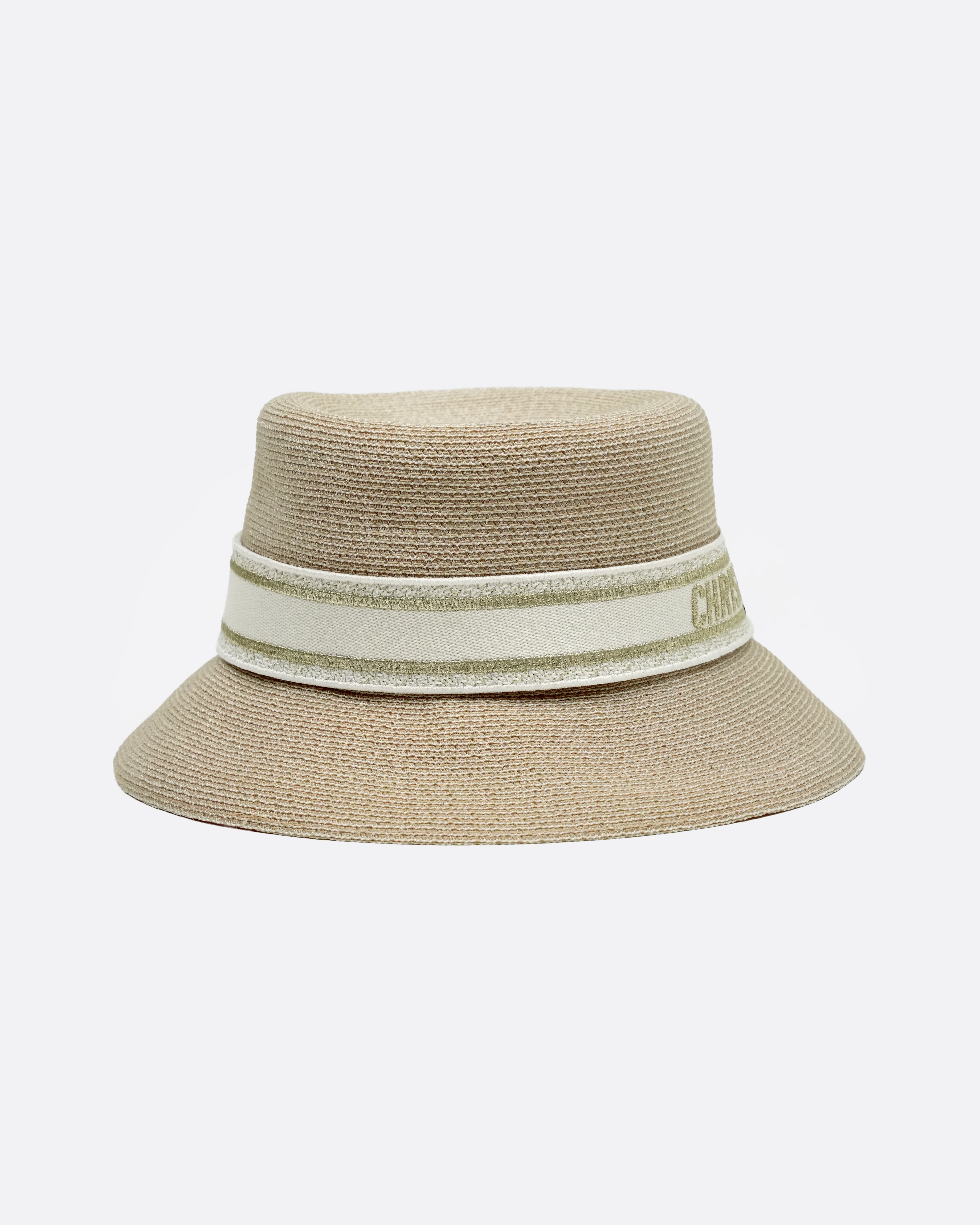 DIORESORT STRAW HAT BEIGE/GOLD