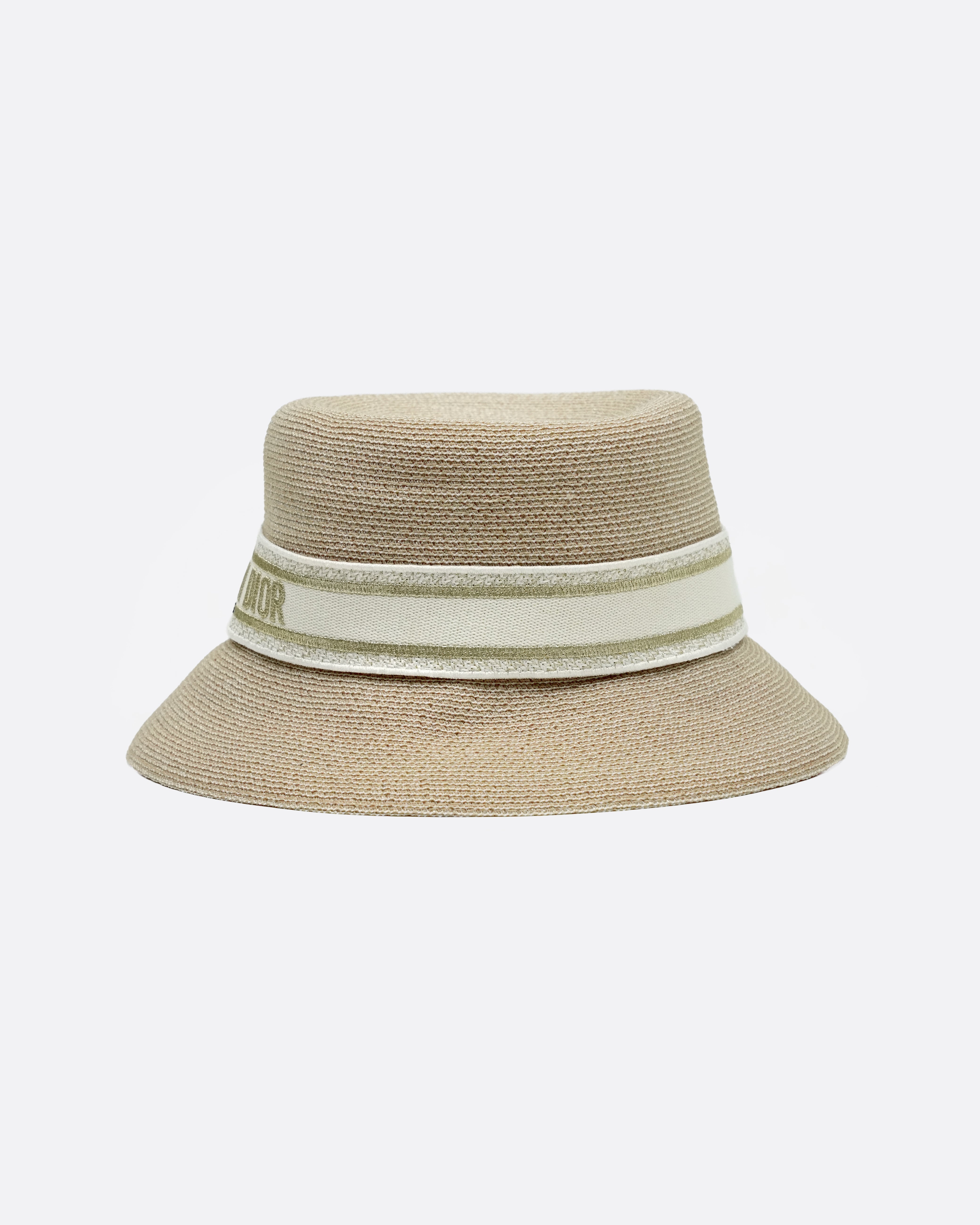 DIORESORT STRAW HAT BEIGE/GOLD