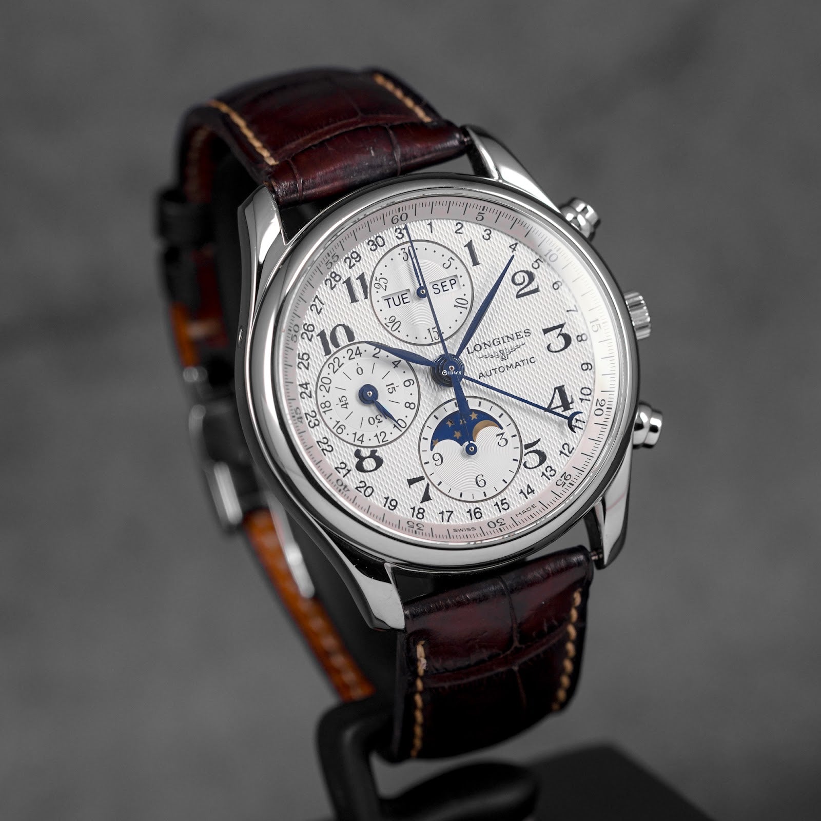 MASTER COLLECTION CHRONO MOONPHASE SILVER DIAL (WATCH ONLY)