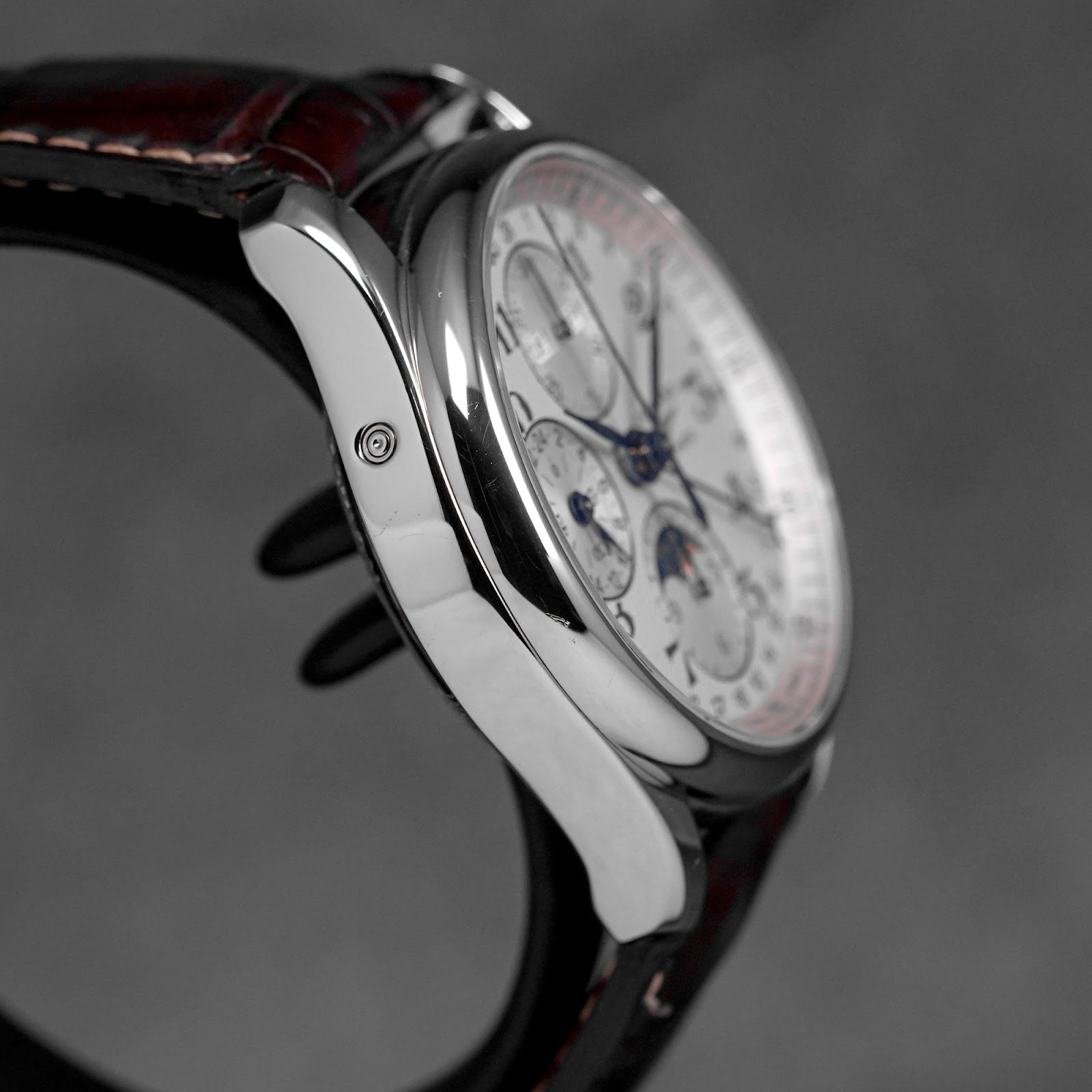 MASTER COLLECTION CHRONO MOONPHASE SILVER DIAL (WATCH ONLY)