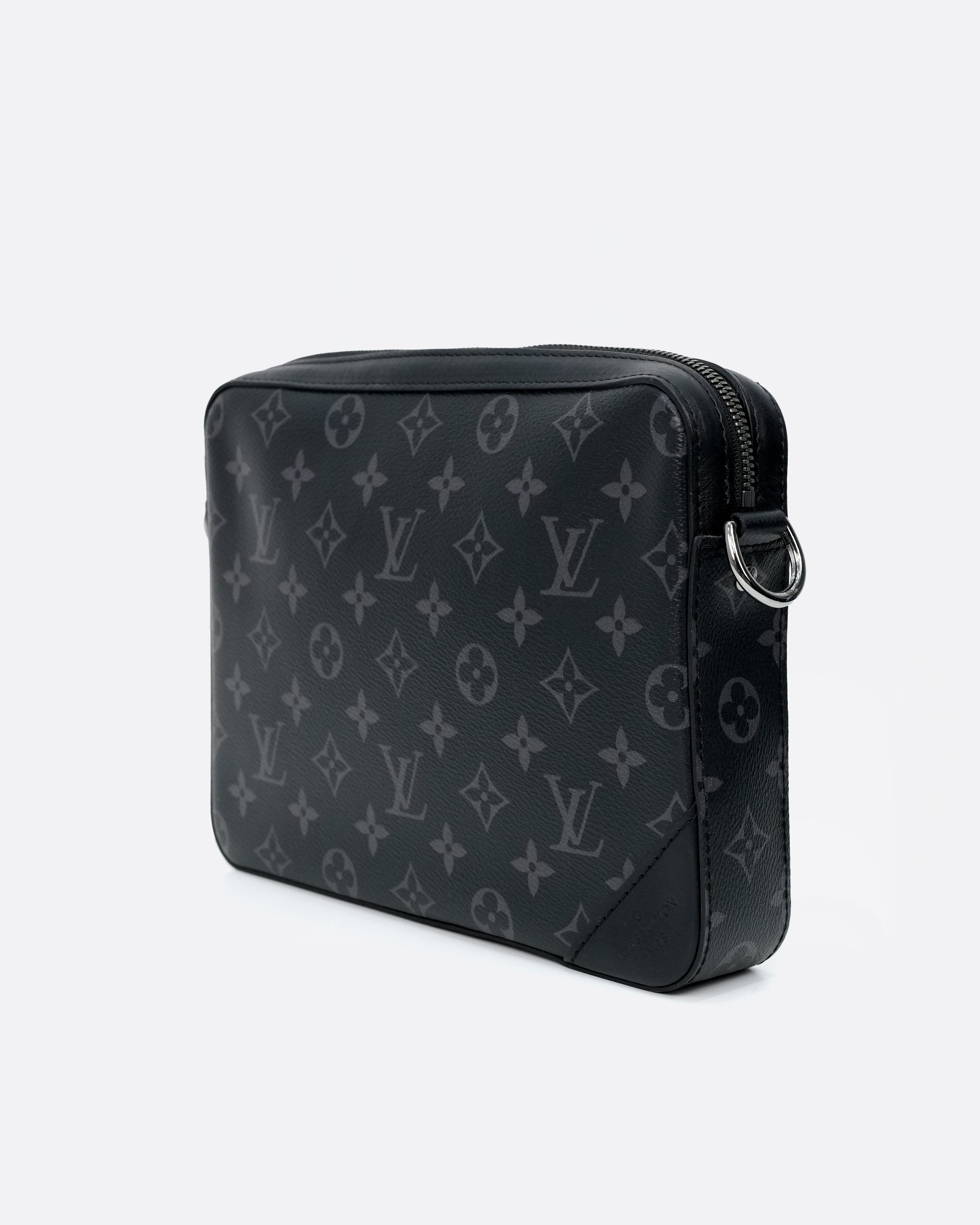 MONOGRAM ECLIPSE TRIO MESSENGER BLACK