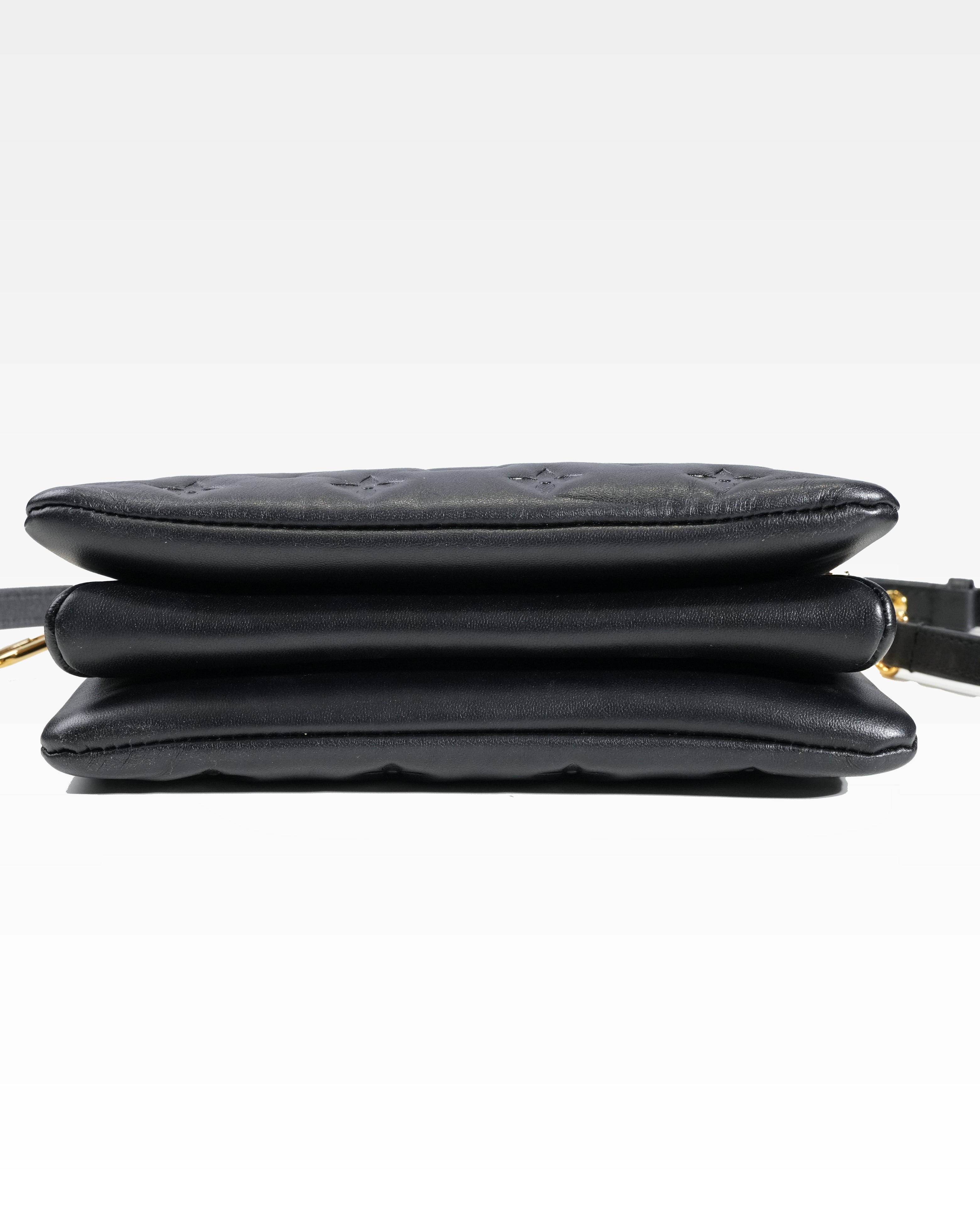 COUSSIN BB BLACK GHW CHIP SLING BAG