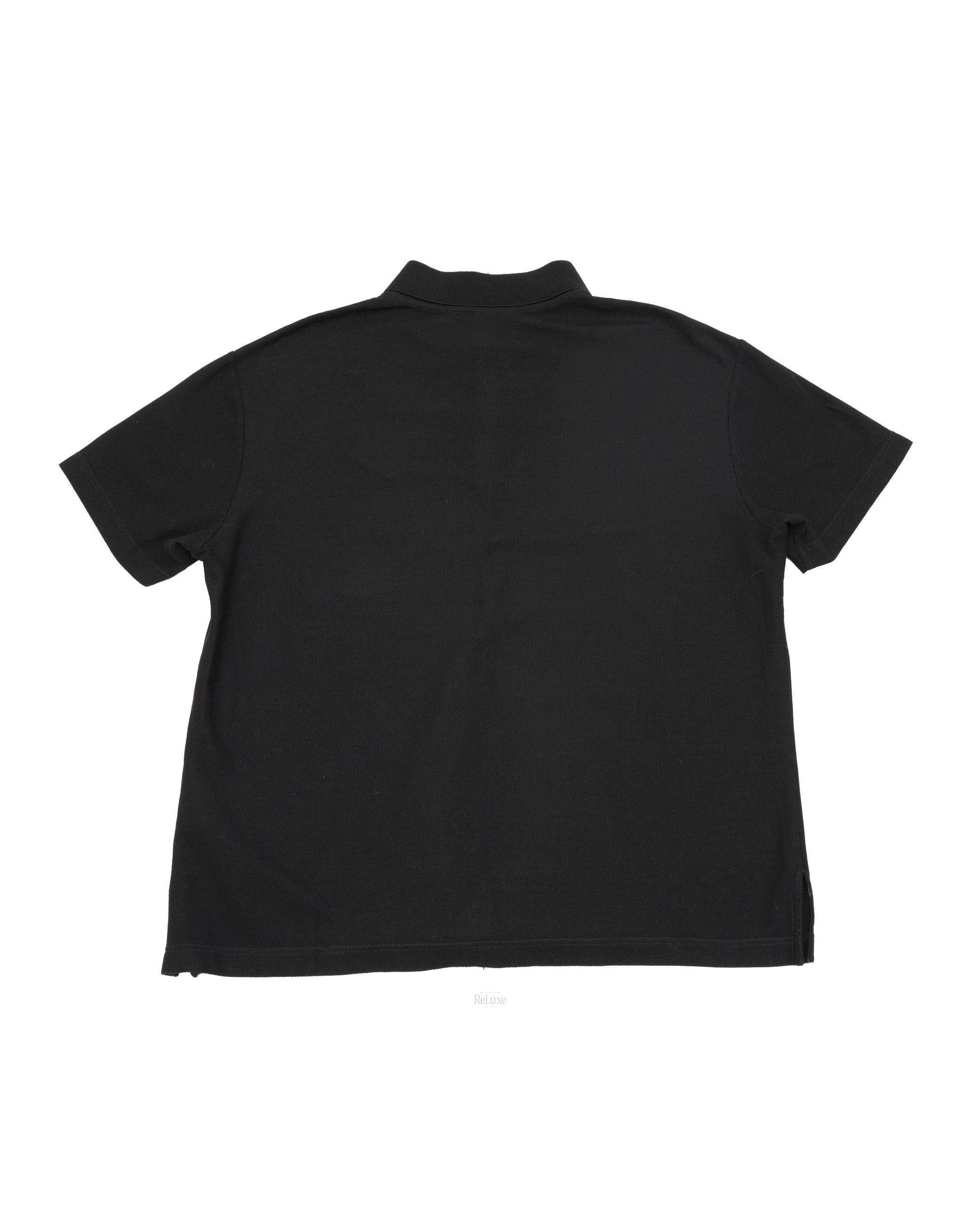 23SS SIGNATURE POLO SHIRT BLACK SIZE L