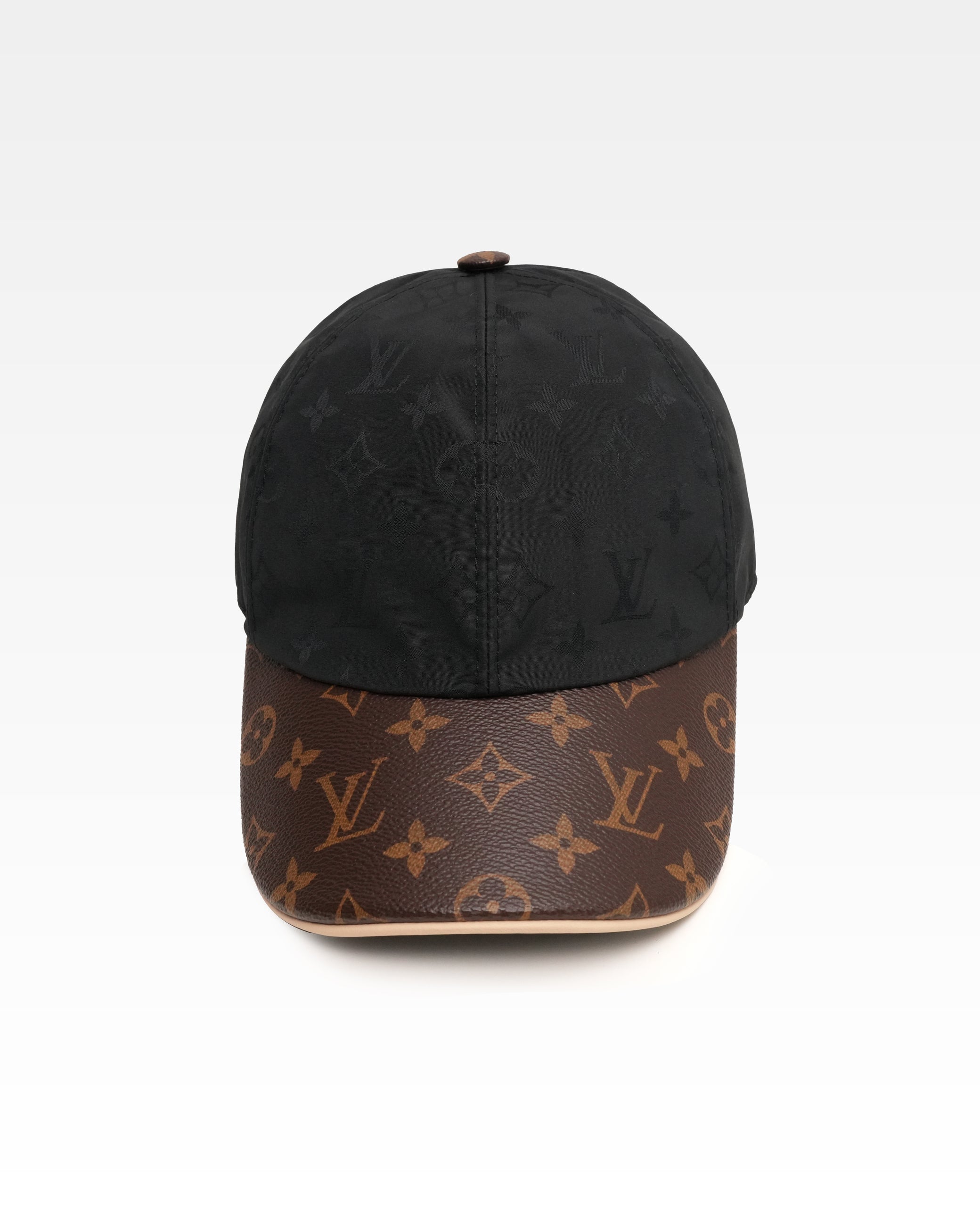 CAP LV GET READY SILK POLYESTER BLACK X BROWN