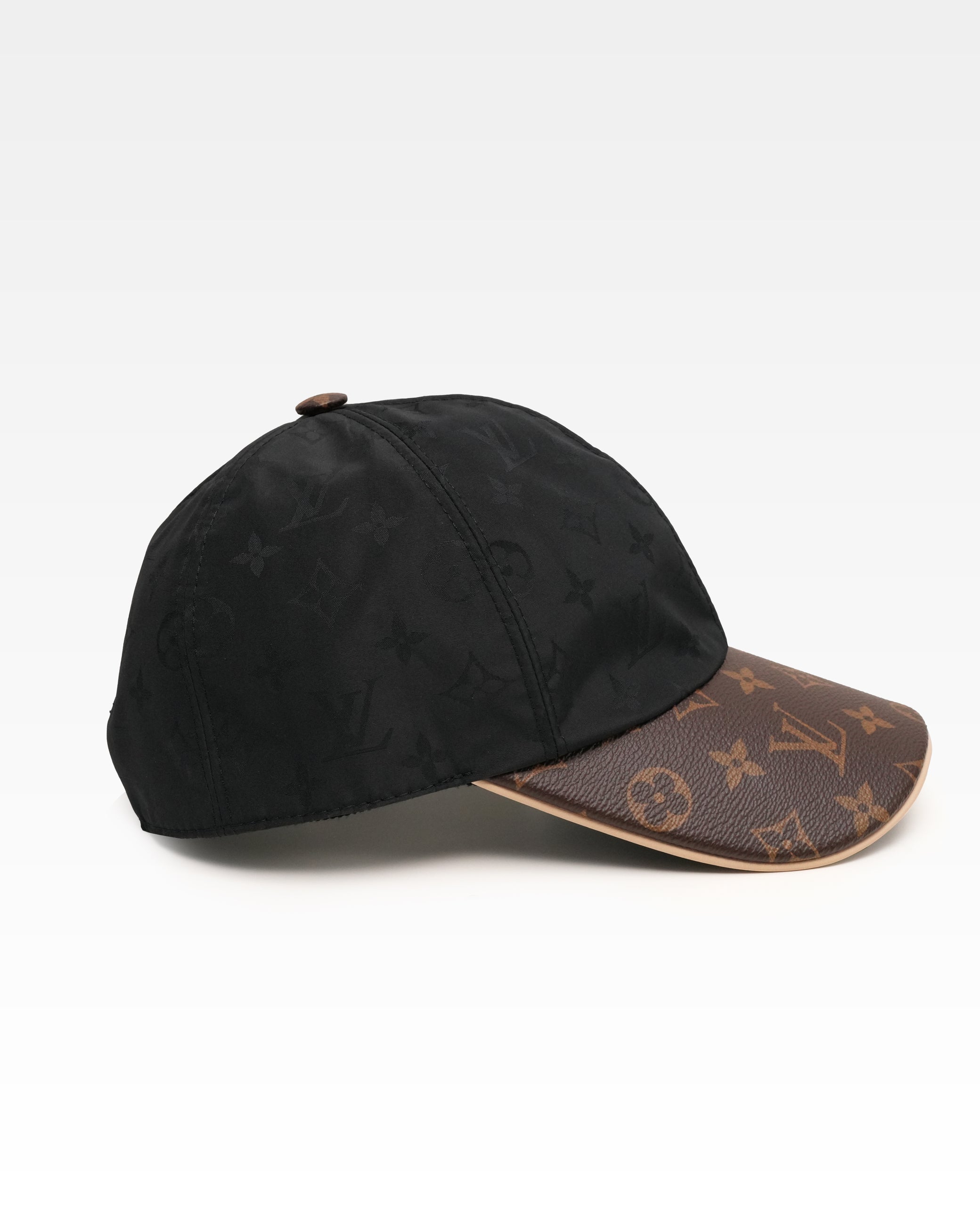 CAP LV GET READY SILK POLYESTER BLACK X BROWN