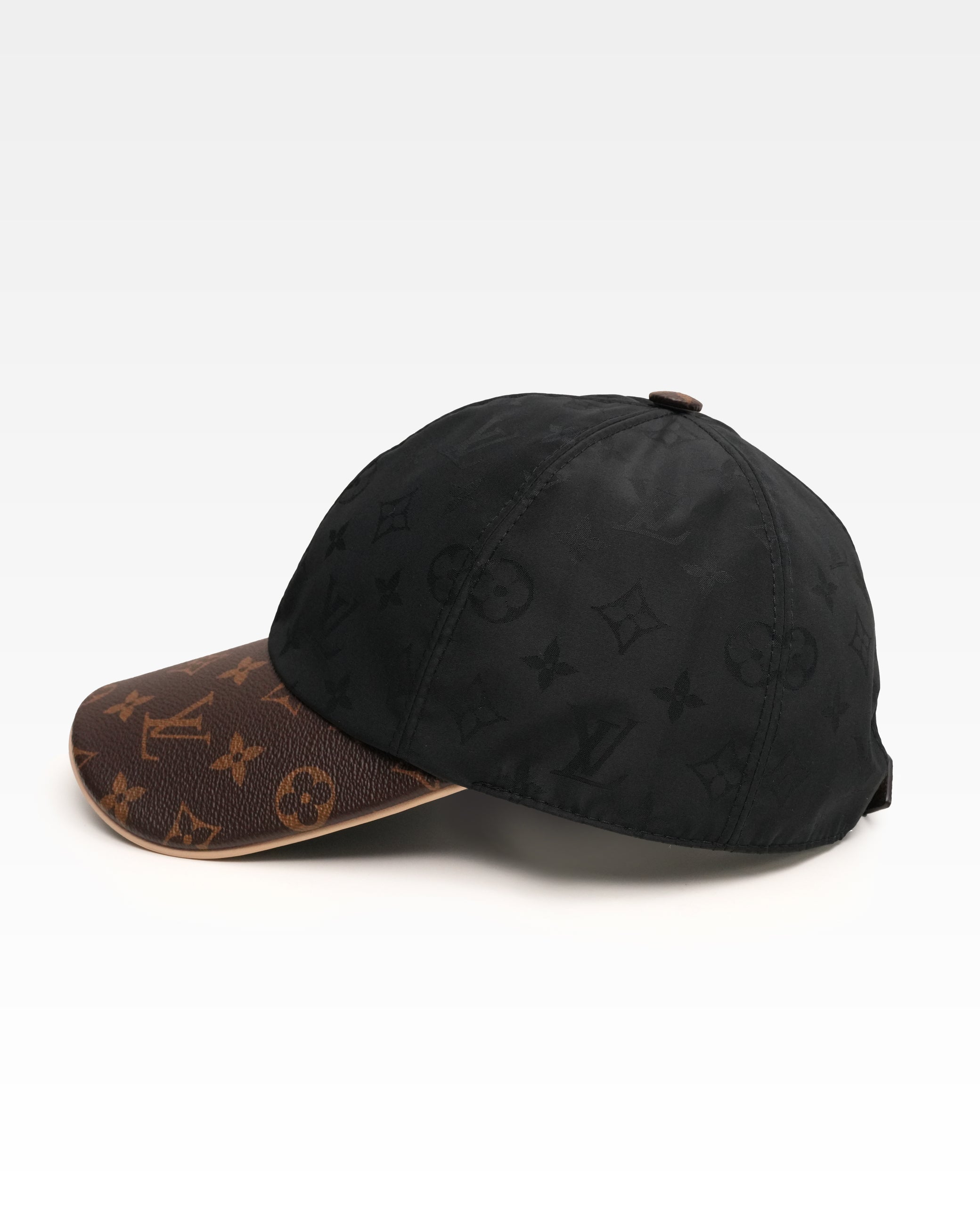 CAP LV GET READY SILK POLYESTER BLACK X BROWN