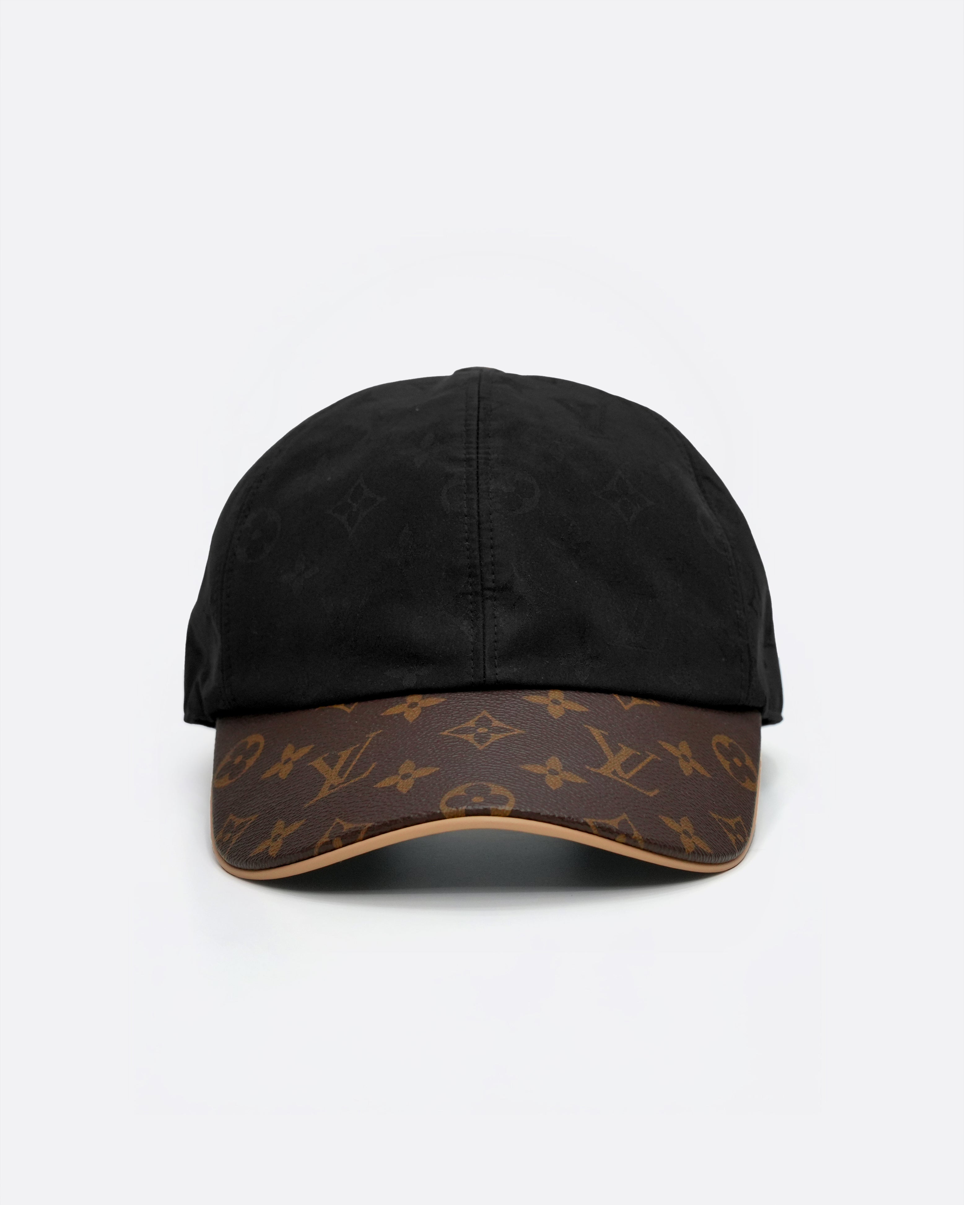 LOUIS VUITTON GET READY CAP BLACK × BROWN - SIZE L - IDWX