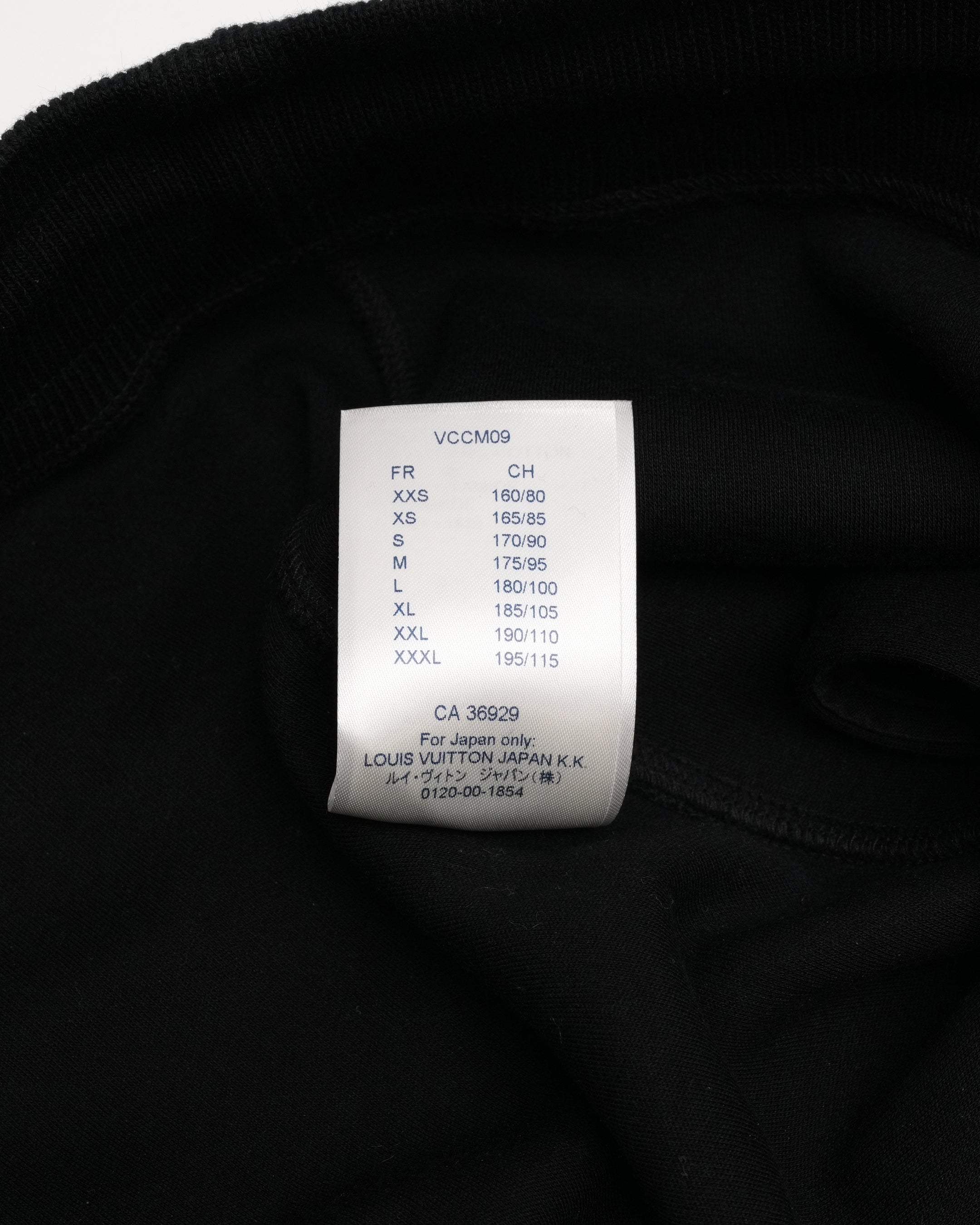 STAPLES EDITION 20AW SWEATPANTS BLACK SIZE L