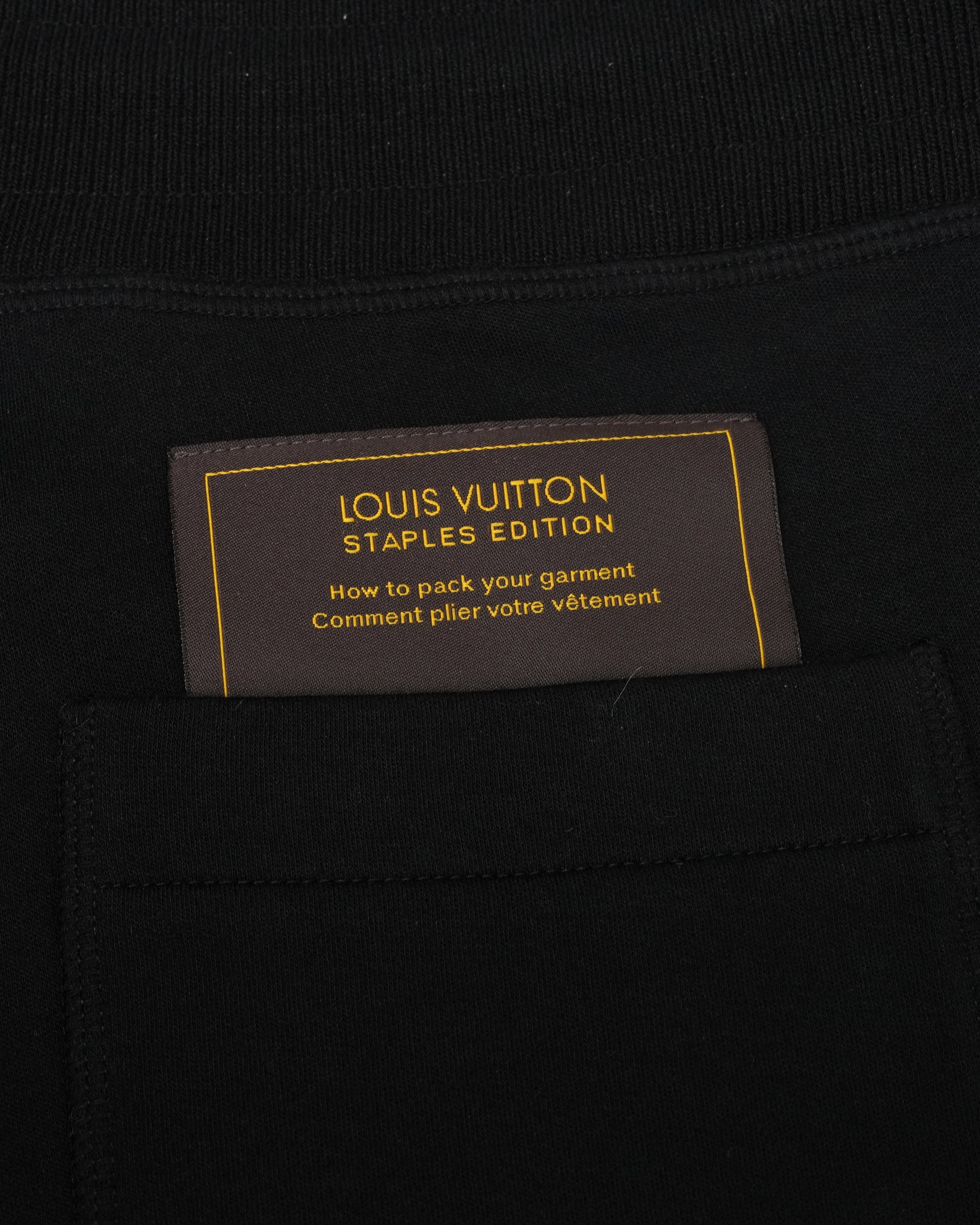 STAPLES EDITION 20AW SWEATPANTS BLACK SIZE L