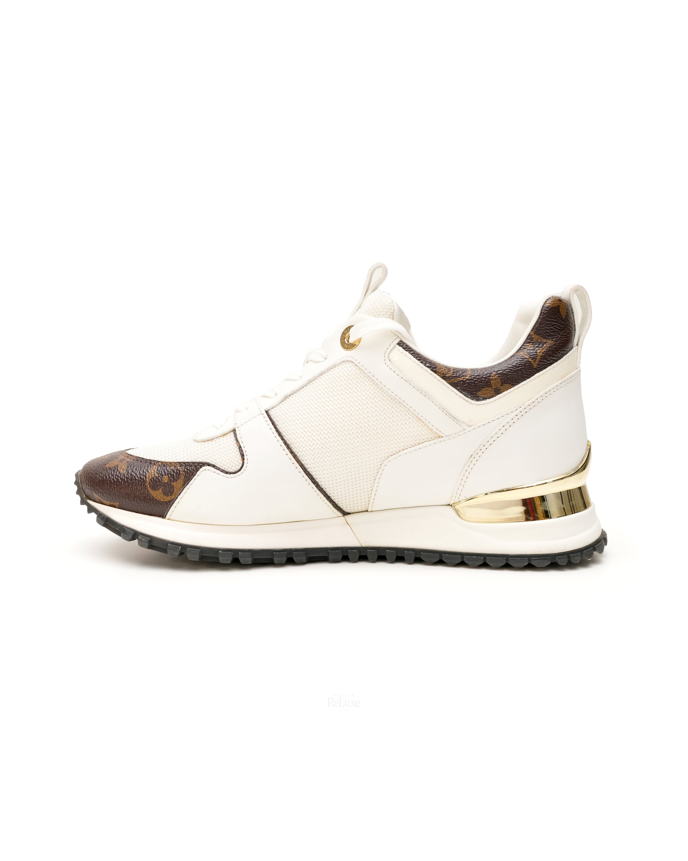 LOUIS VUITTON RUN AWAY MONOGRAM LADIES SNEAKERS WHITE X