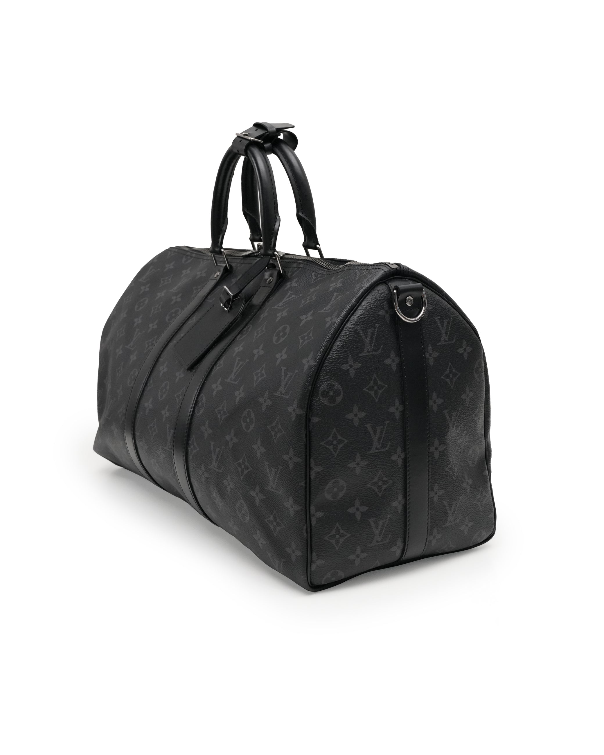 KEEPALL BANDOULIERE 45 MONOGRAM ECLIPSE