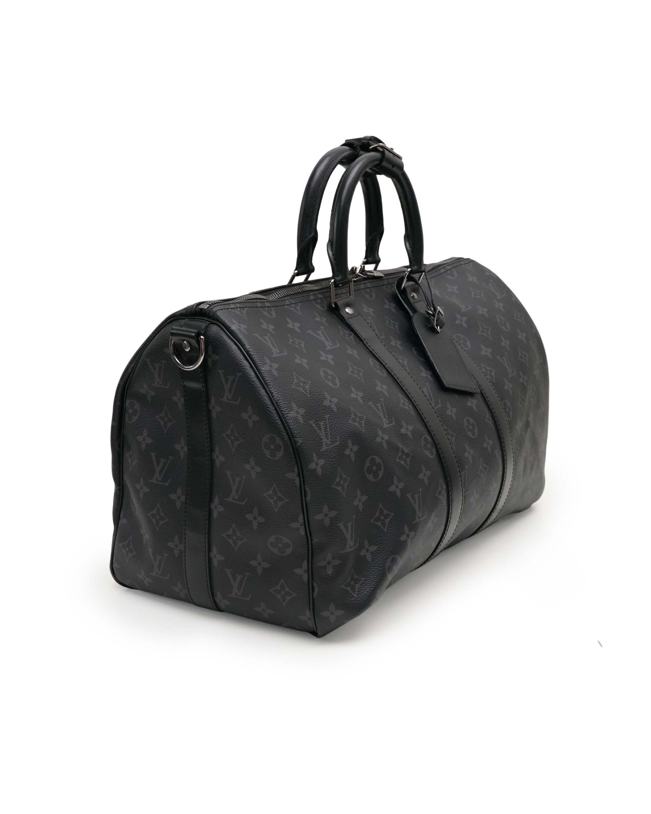 KEEPALL BANDOULIERE 45 MONOGRAM ECLIPSE