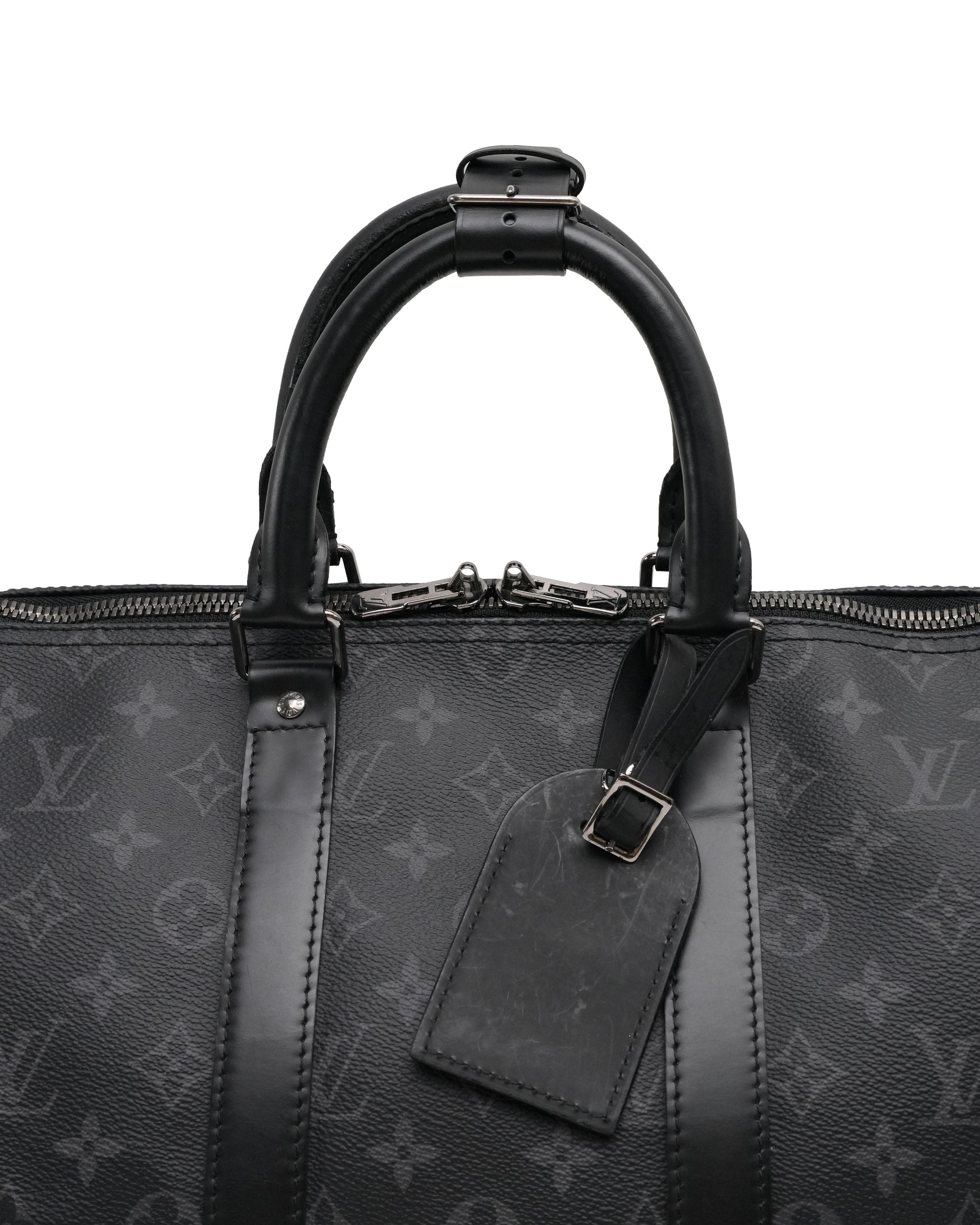 KEEPALL BANDOULIERE 45 MONOGRAM ECLIPSE