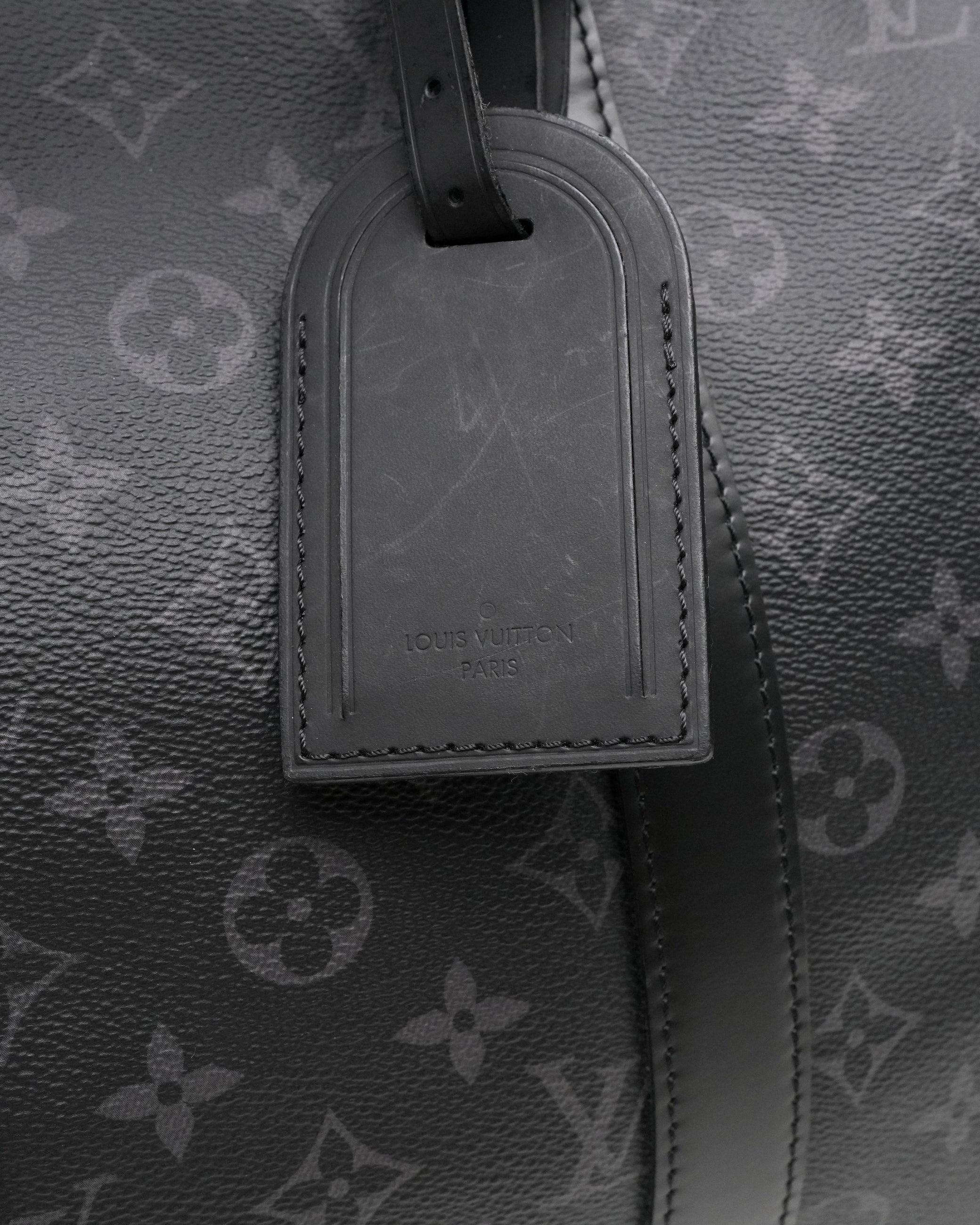 KEEPALL BANDOULIERE 45 MONOGRAM ECLIPSE