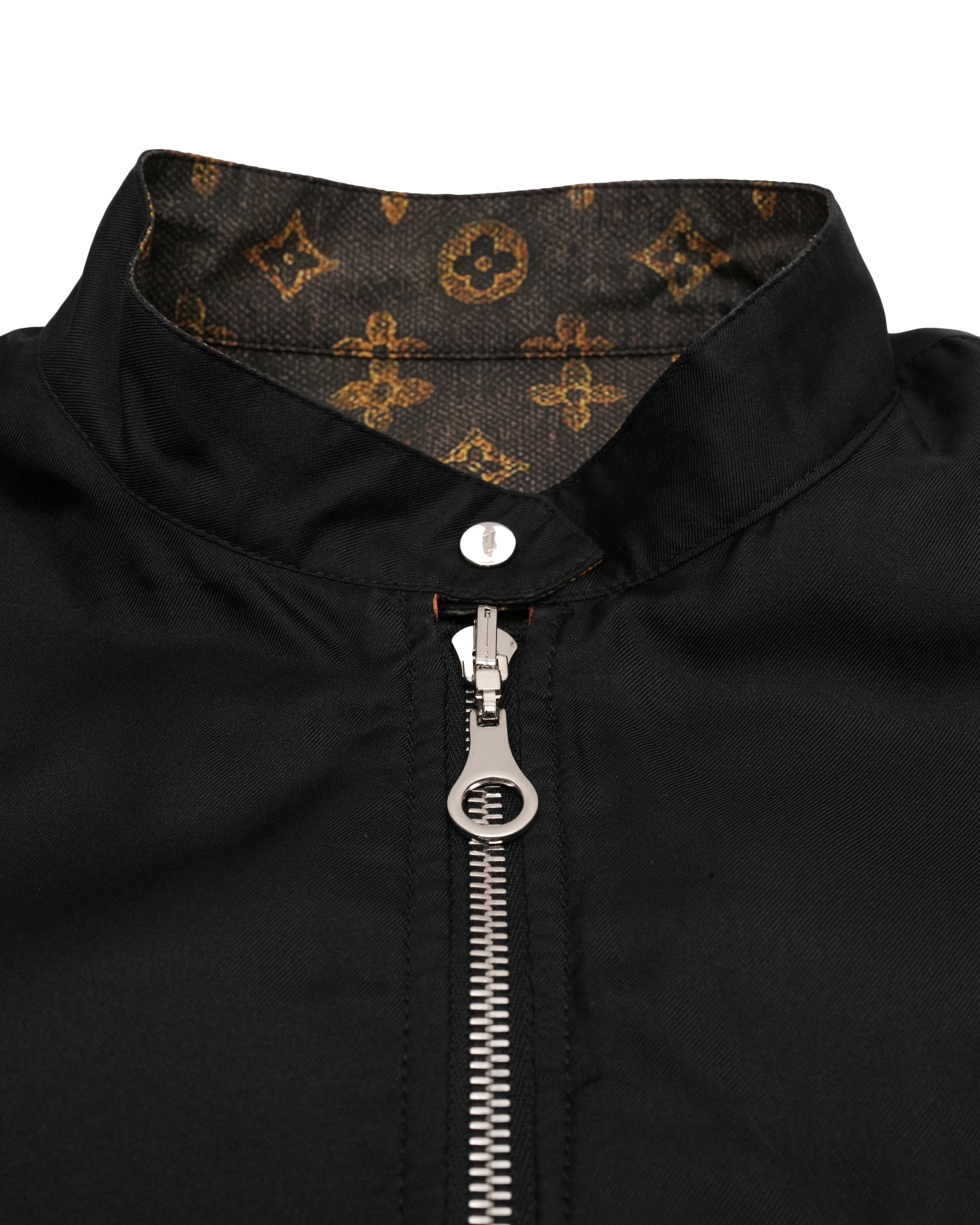 LOUIS VUITTON TRUNK ZIP-UP MONOGRAM REVERSIBLE BOMBER JACKET IDWX