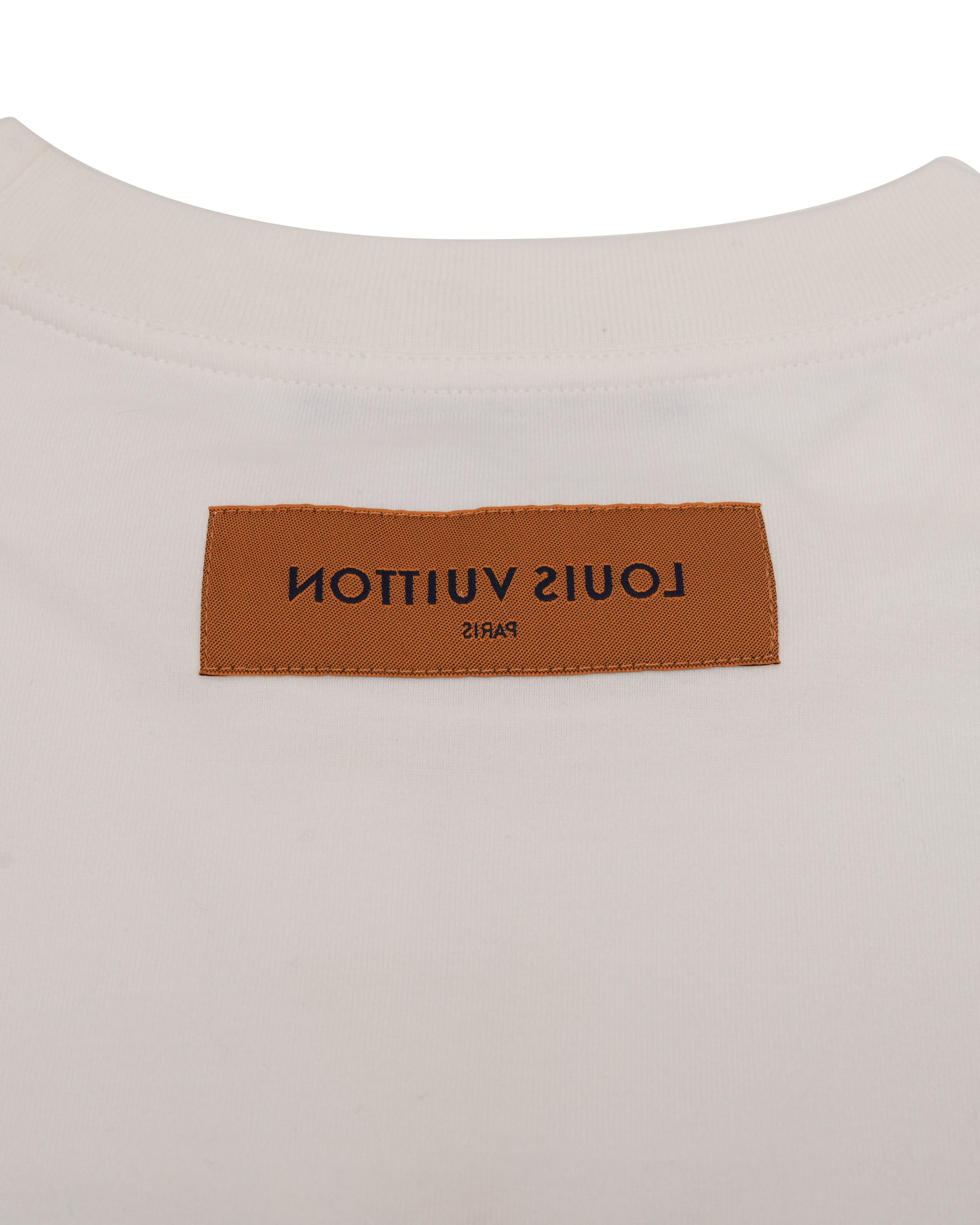 EMBOSSED LOGO WHITE T-SHIRT 23SS SIZE M