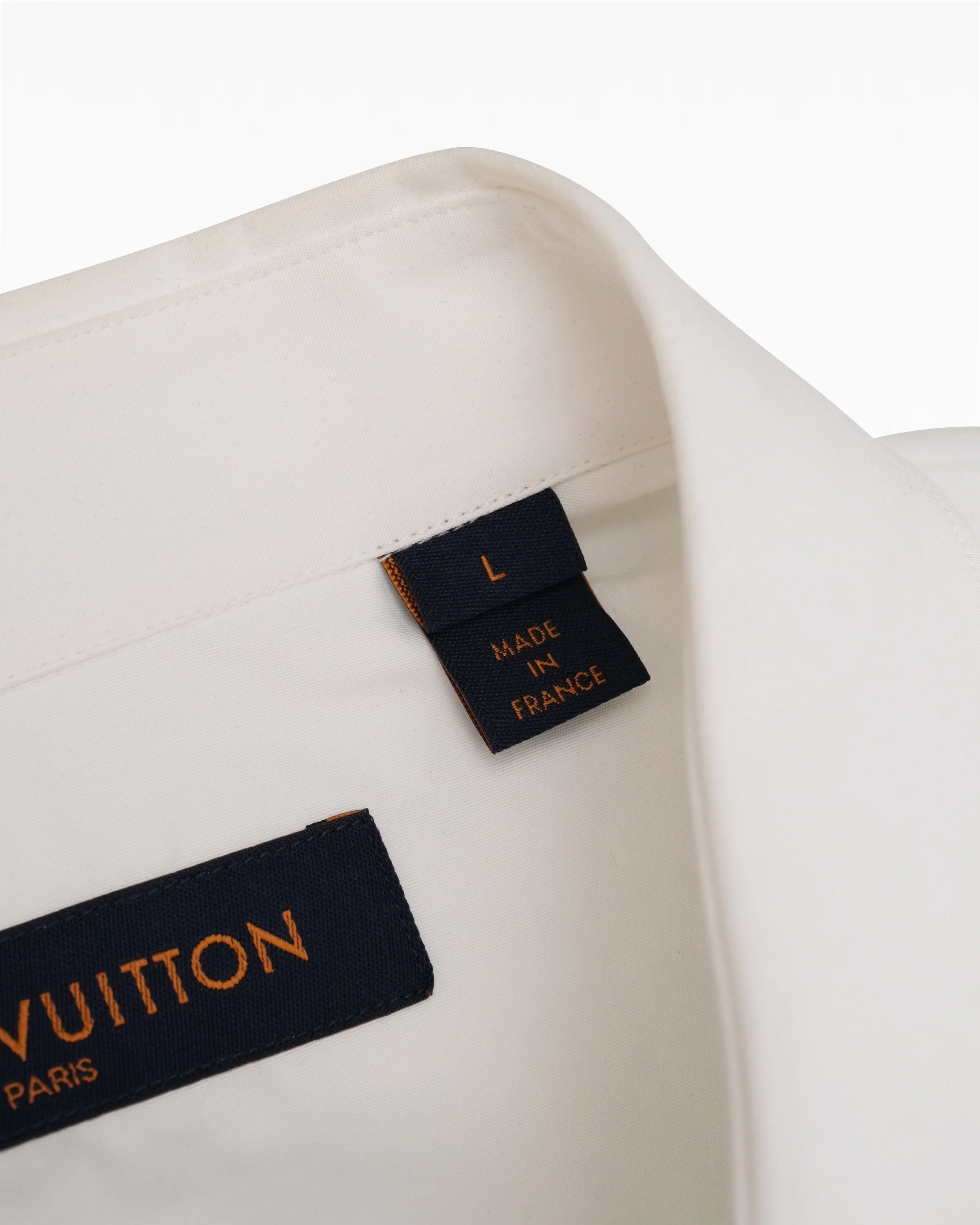 FRONT & BACK LOGO WHITE SHIRT 20AW SIZE L