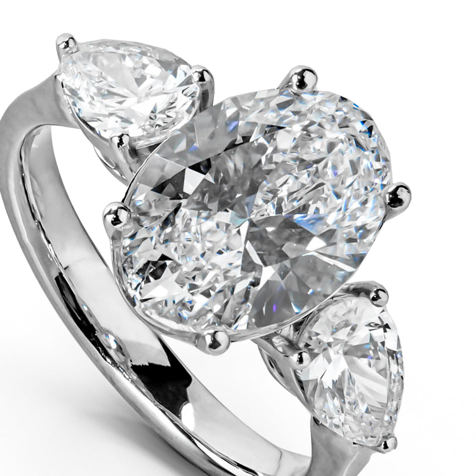 Lab Grown Diamond Ring Oval