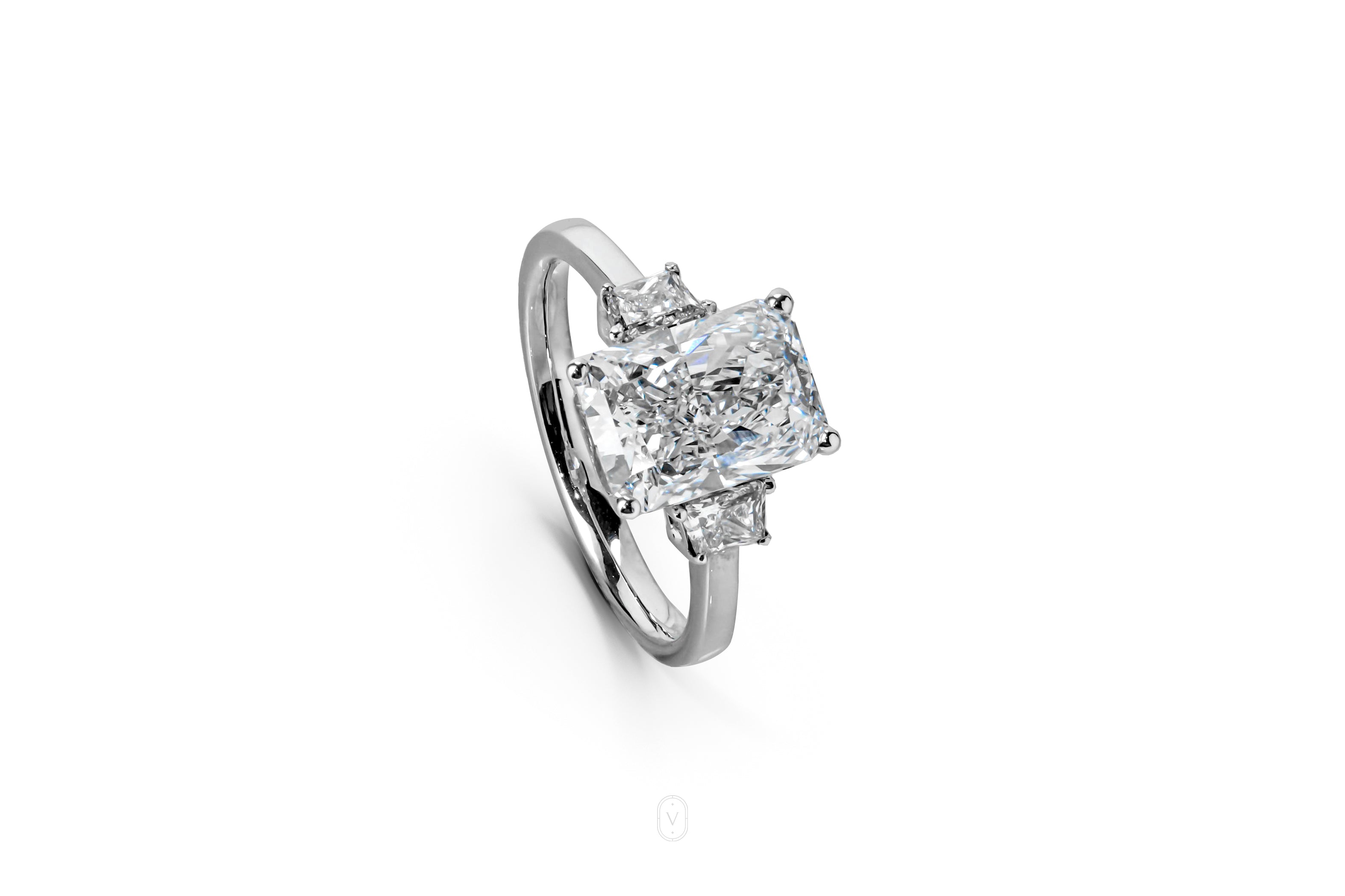 Lab Grown Diamond Ring Radiant