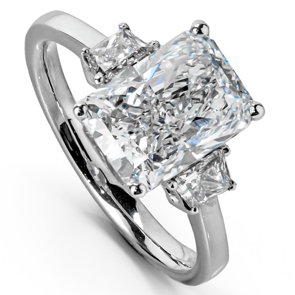 Lab Grown Diamond Ring Radiant