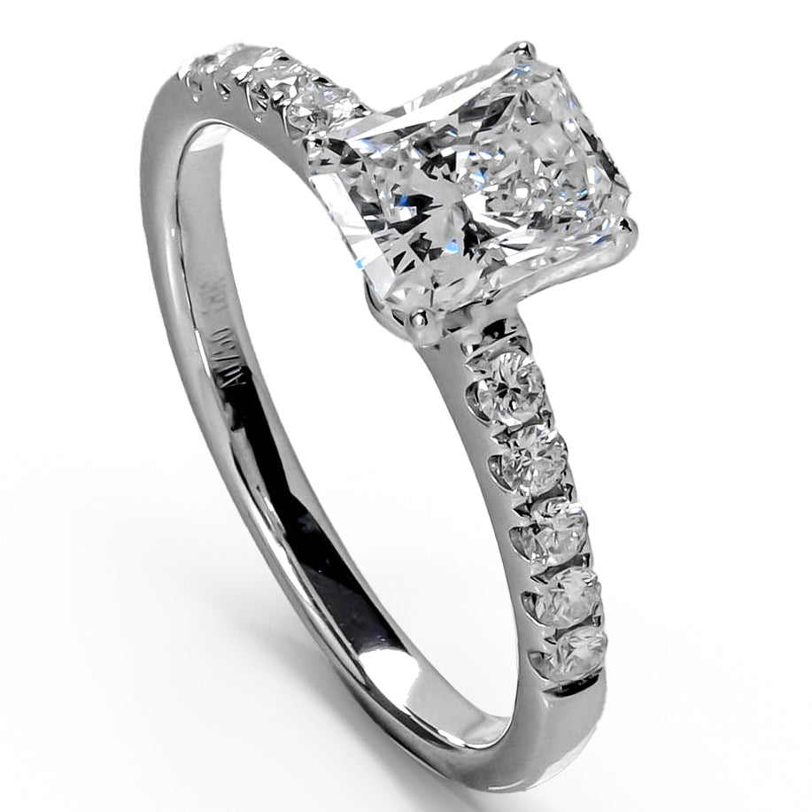 Lab Grown Diamond Ring Radiant