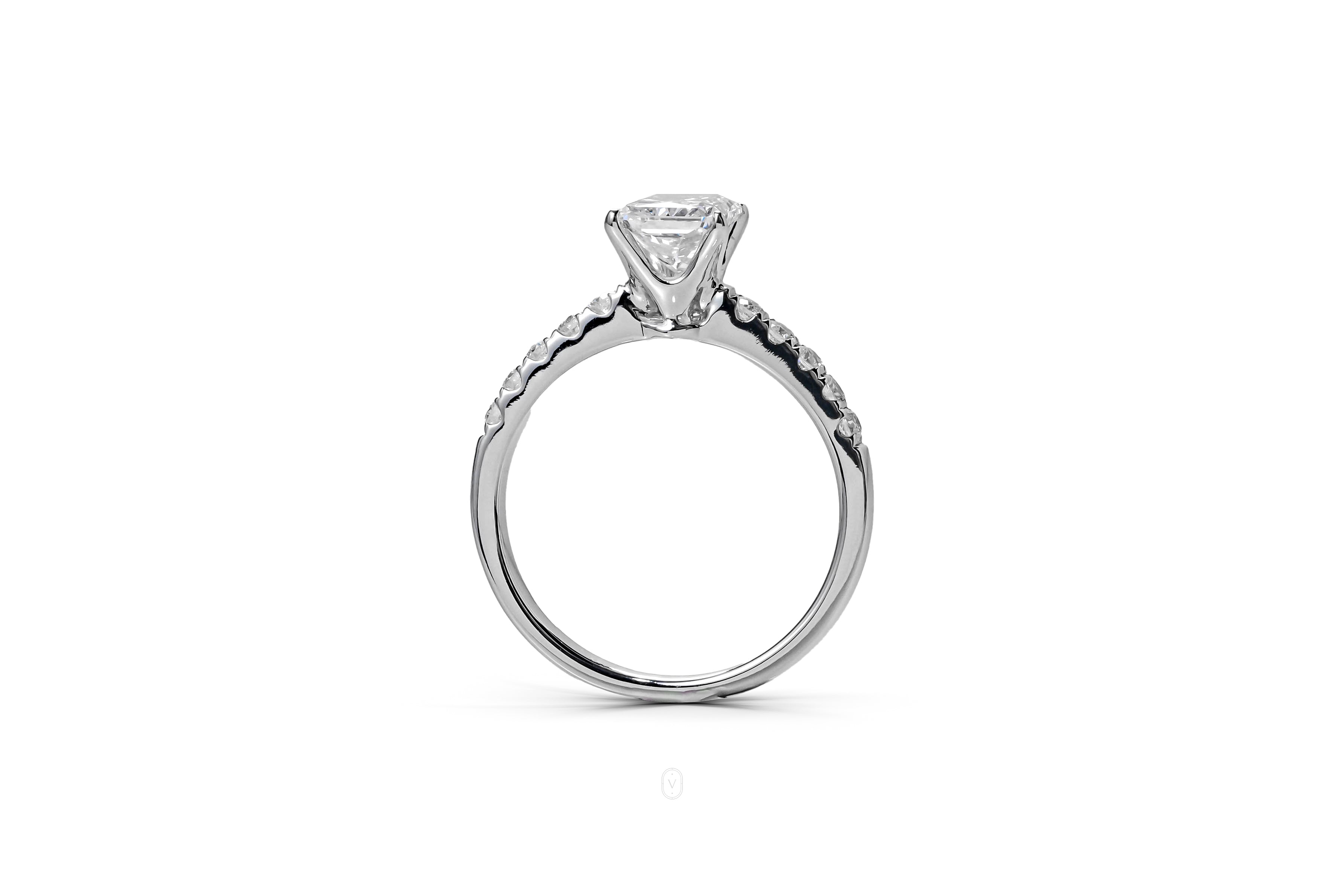 Lab Grown Diamond Ring Radiant