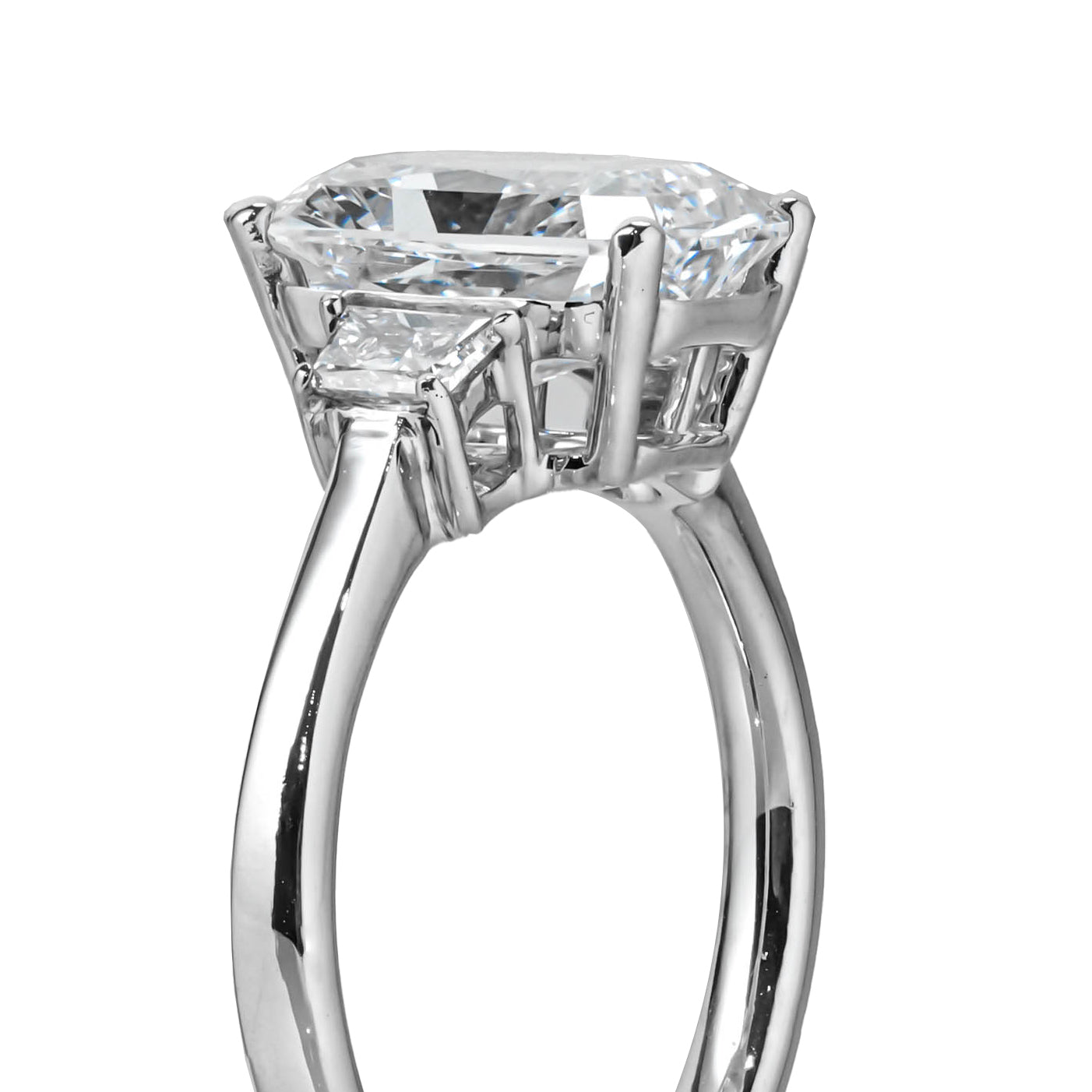 Lab Grown Diamond Ring Radiant