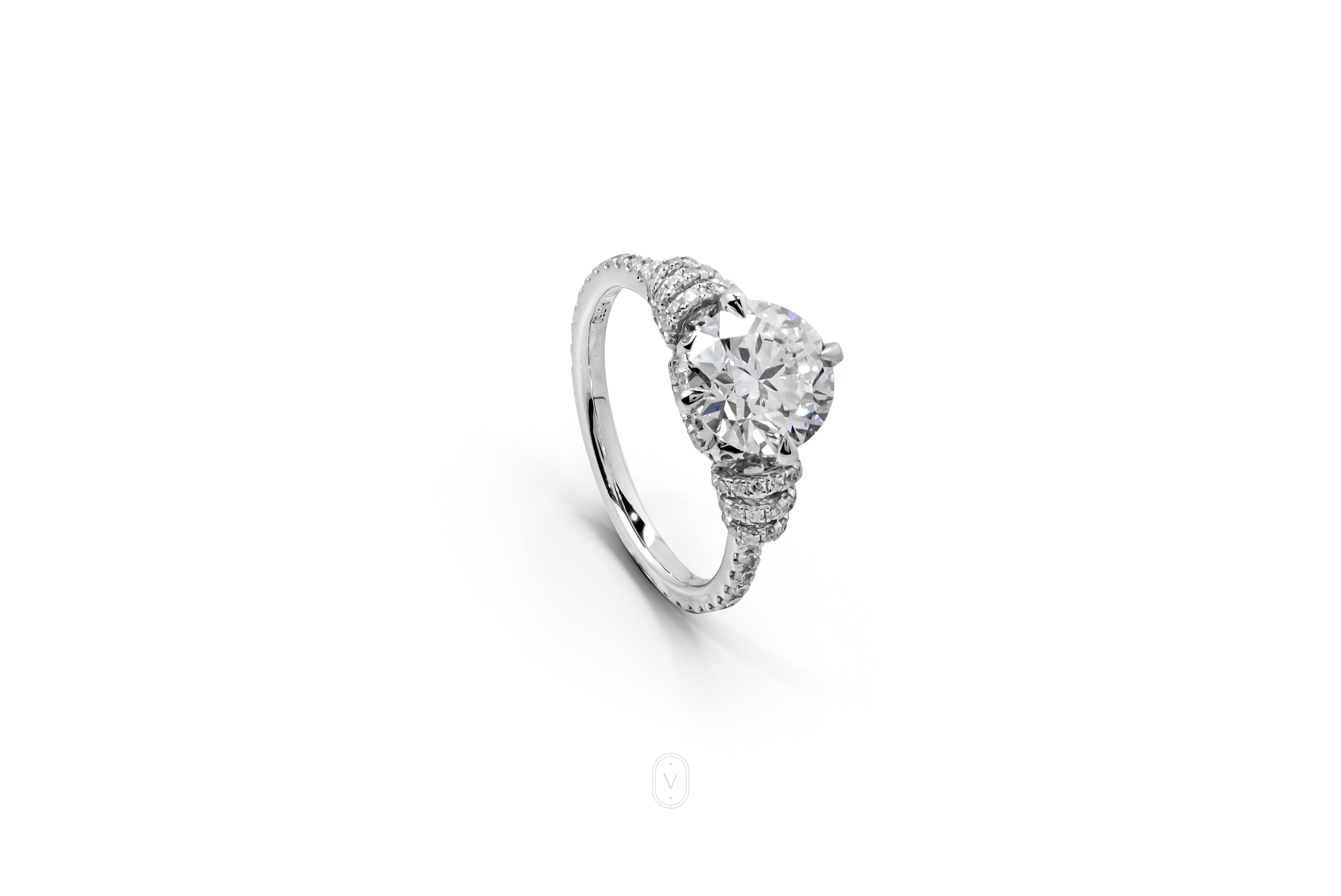 Lab Grown Diamond Ring Round