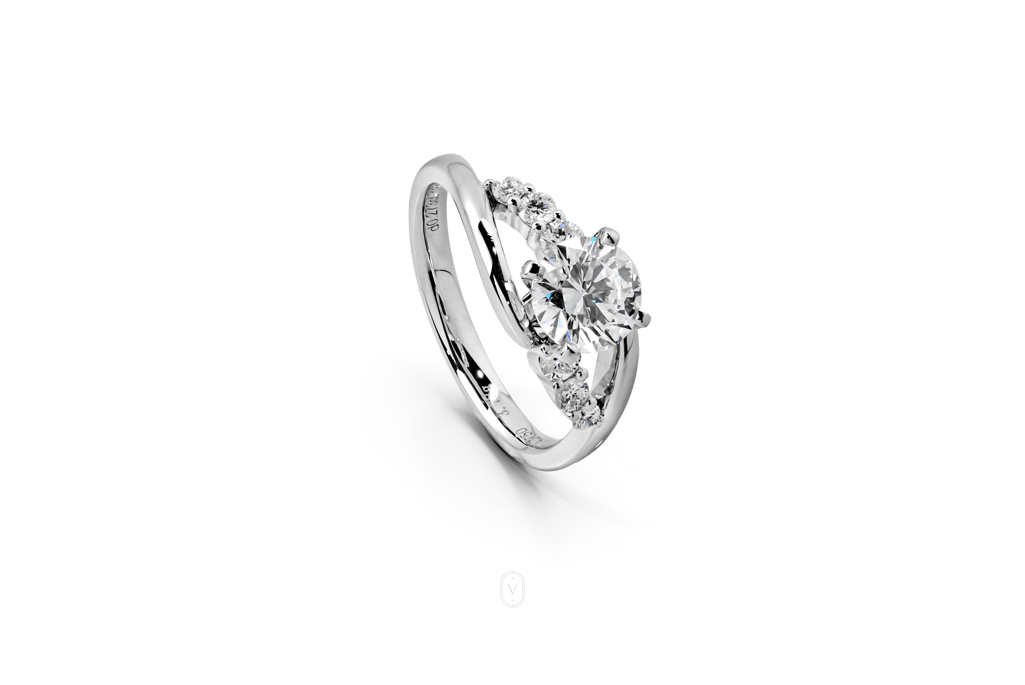 Lab Grown Diamond Ring Round