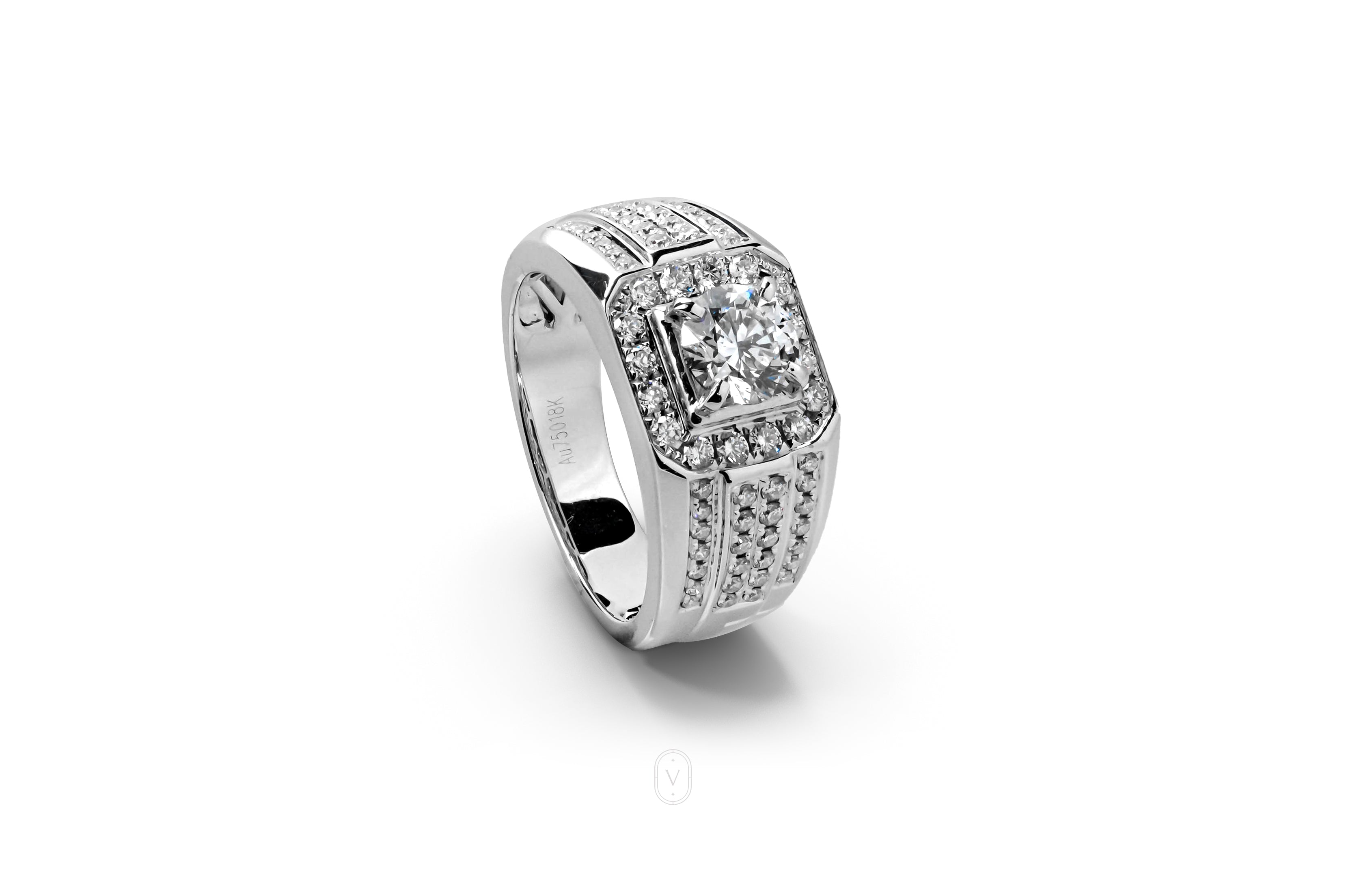 Lab Grown Diamond Ring Round